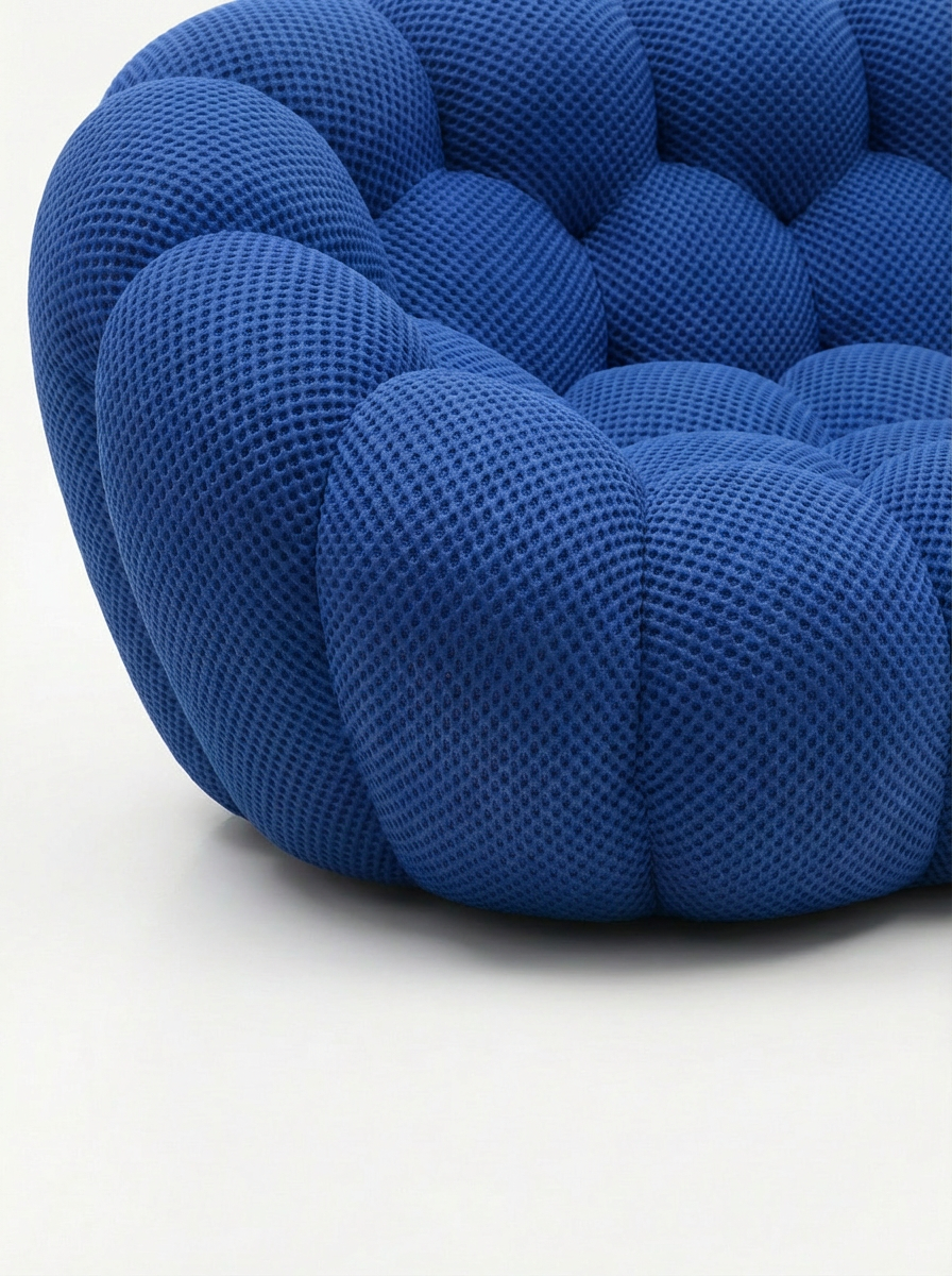 BOBO Instant Bloom Blue Bubble 2-Seater Sofa