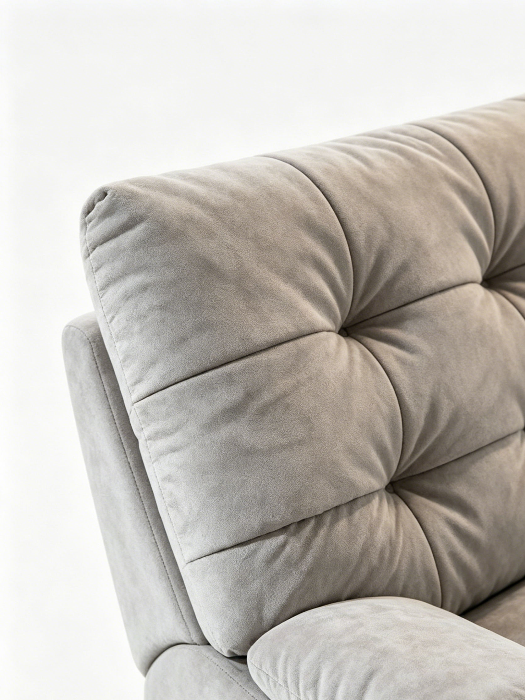 Plume Cloud-Quilted Reclining Chaise Longue
