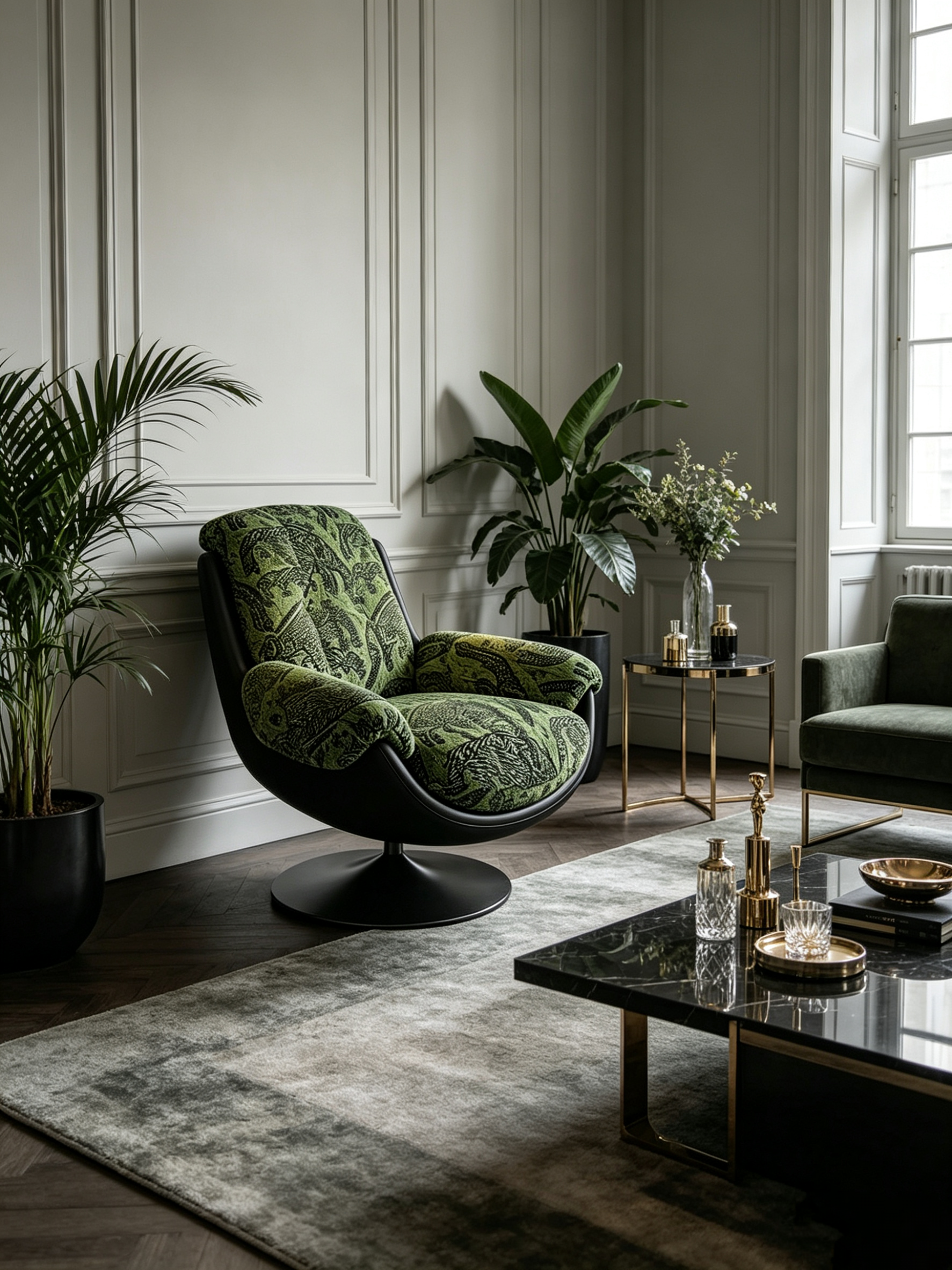 BUBO 360° Swivel Lounge Chair
