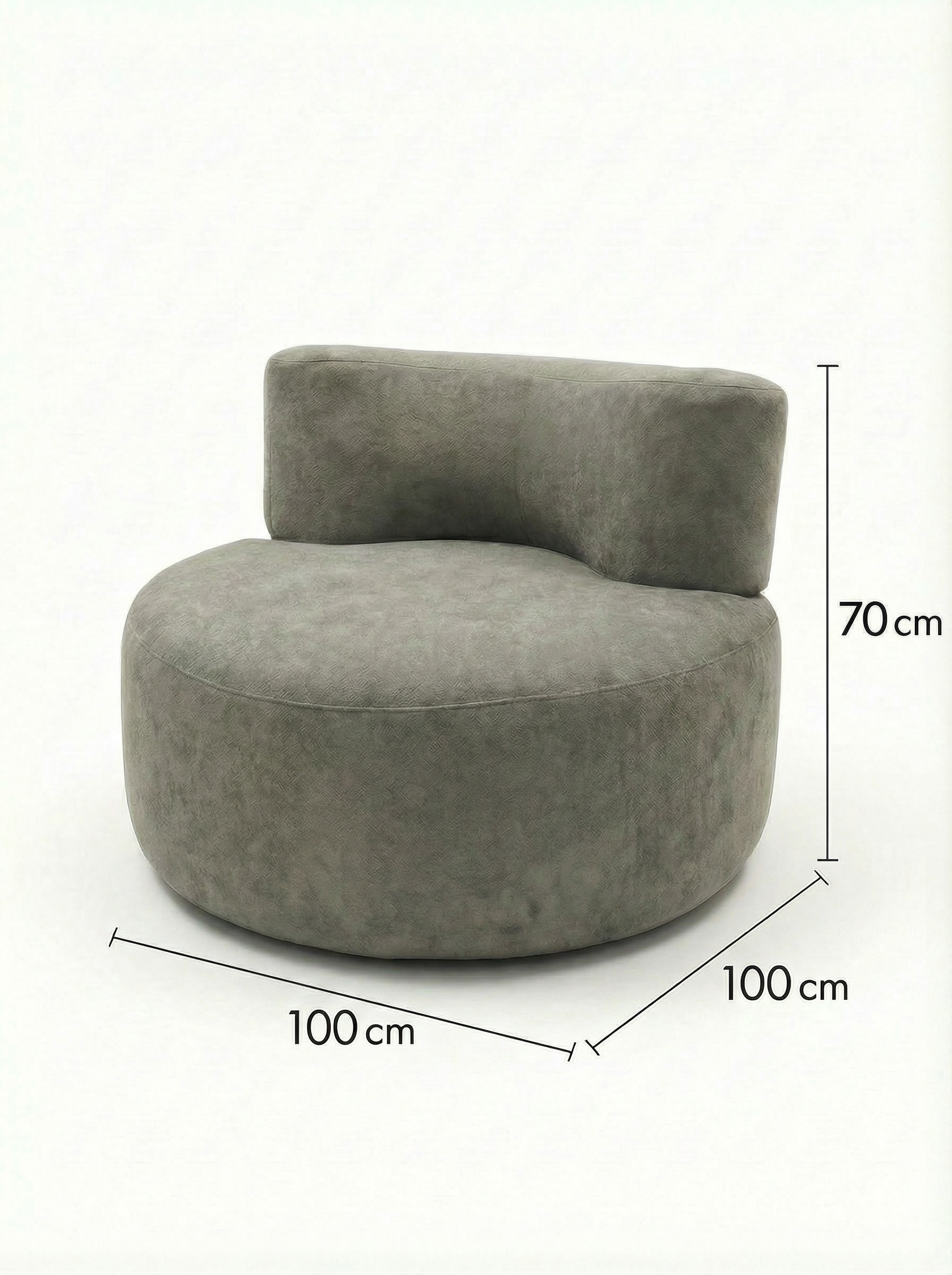 NERE Circular Lounge Chair