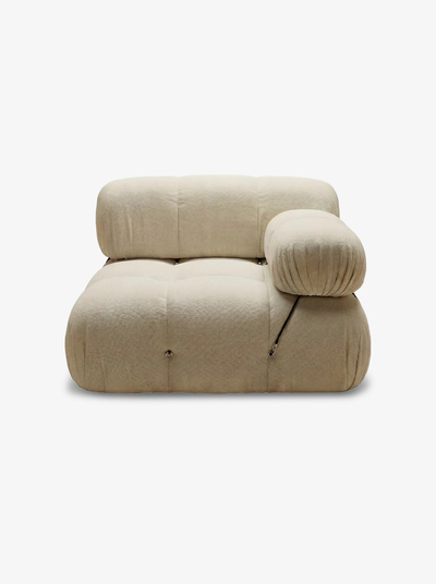 NIDO Ivory Tufted Lounge Chair