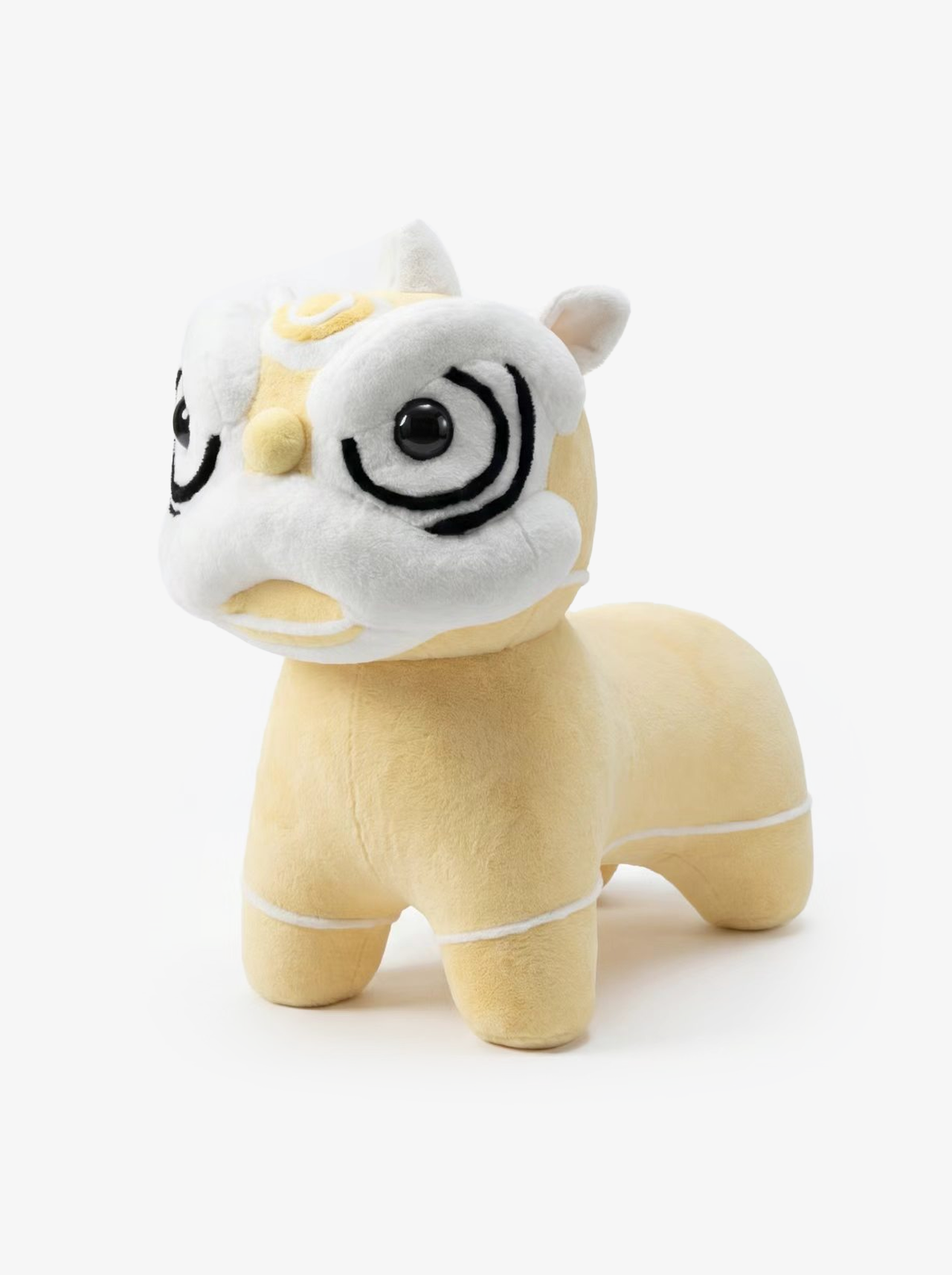 LUCKY LION Plush Ride-On Stool