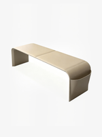 ARC Saddle Leather End-of-Bed Bench