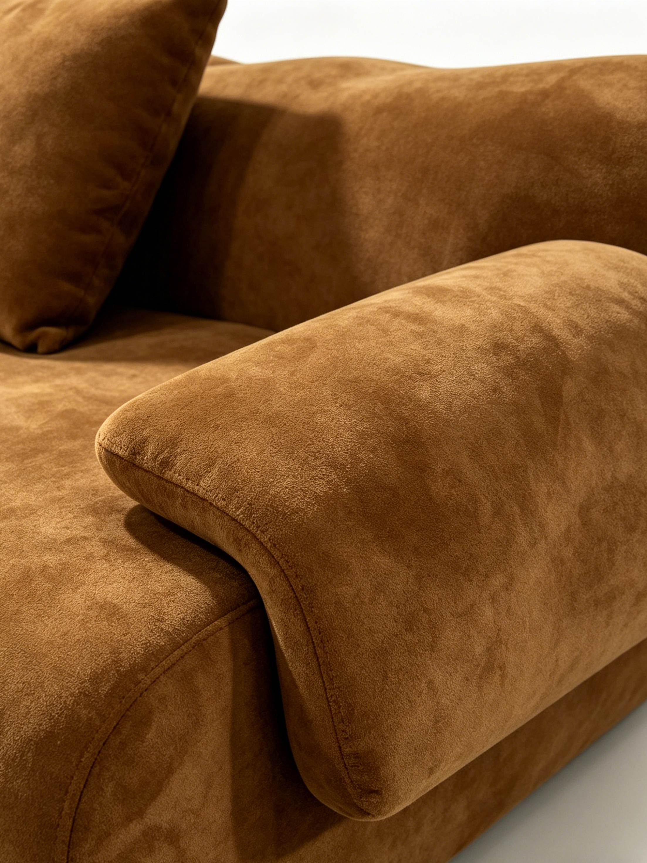 Dune Italian Contemporary Velvet 4-Seater Sofa
