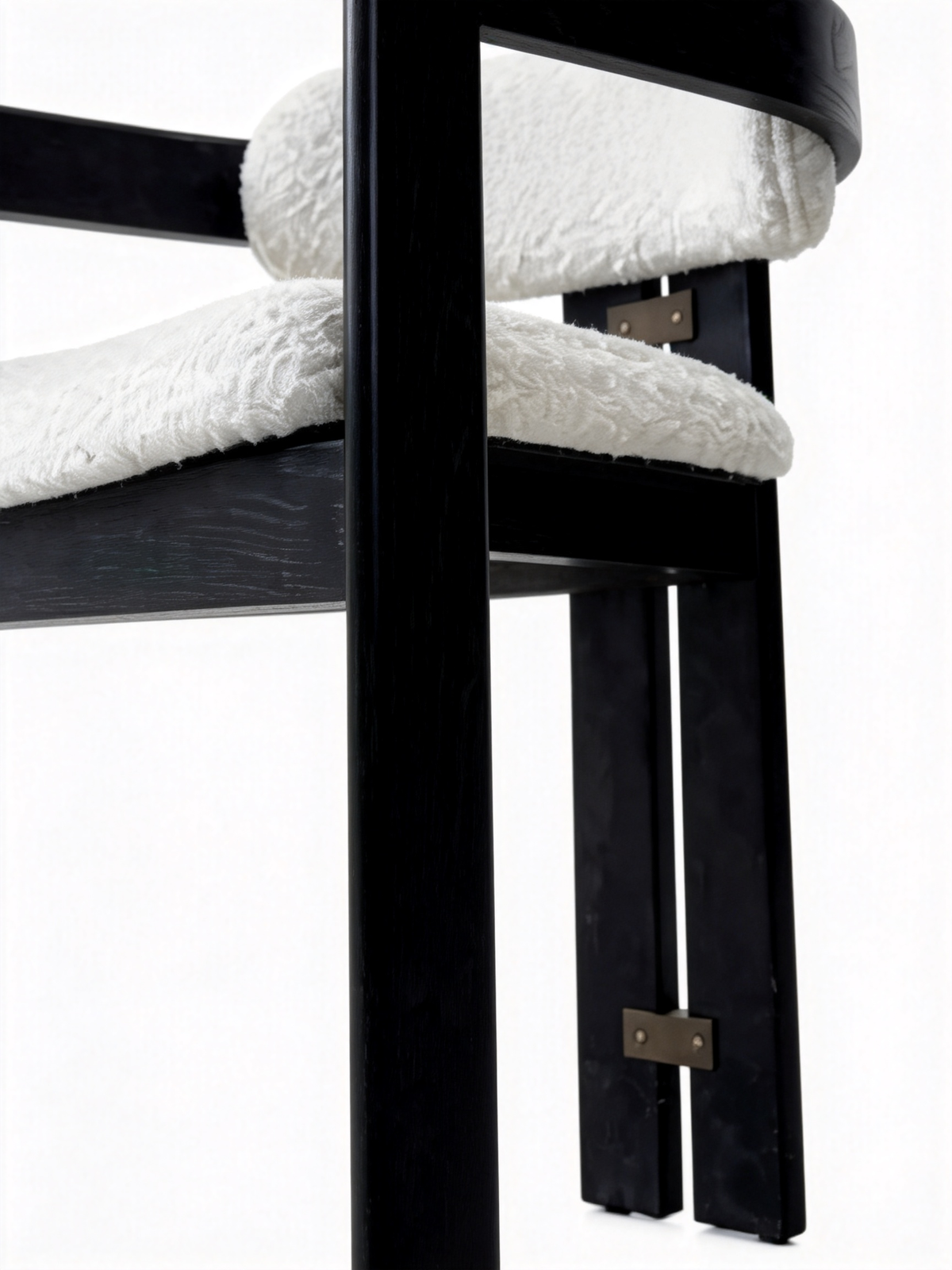 RENNE Textured Fabric Dining Chair