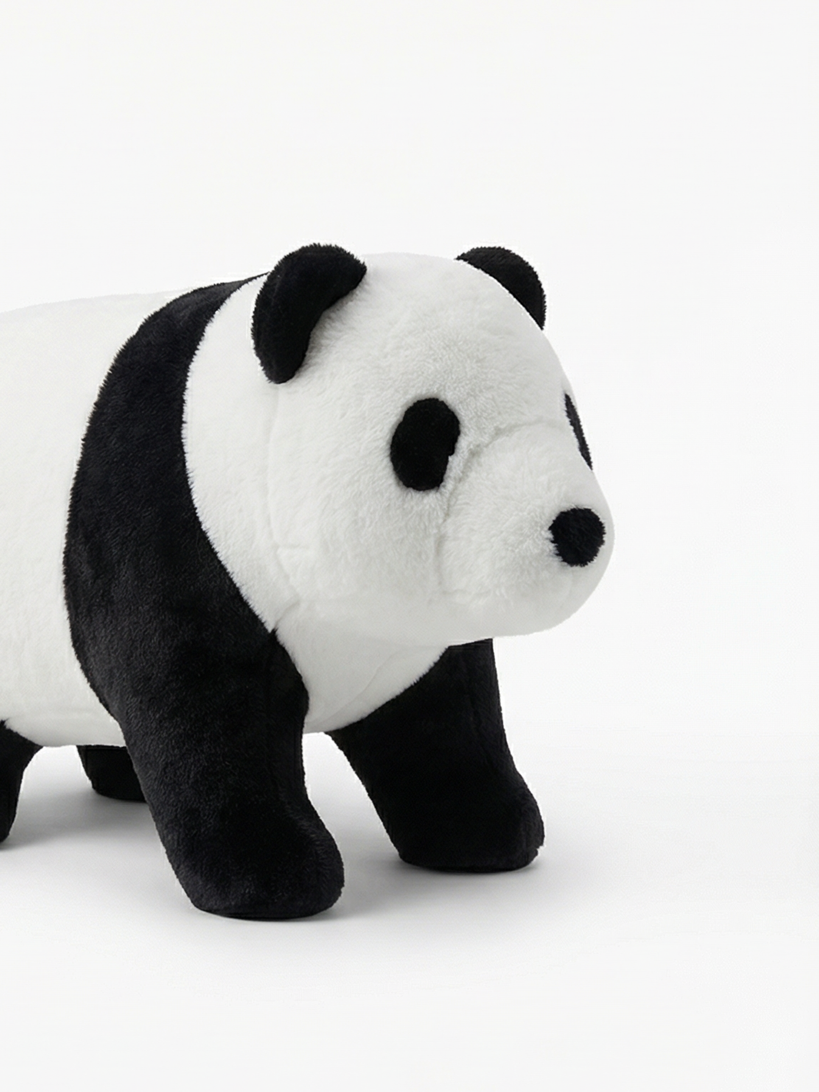 PANDA Plush Ride-On Stool