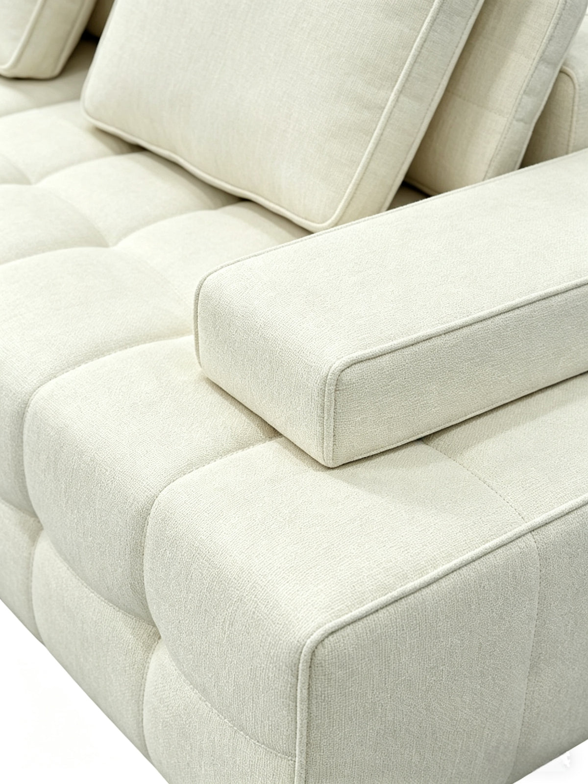 DRIFT 4-Seater Self-Expanding Velvet Sofa