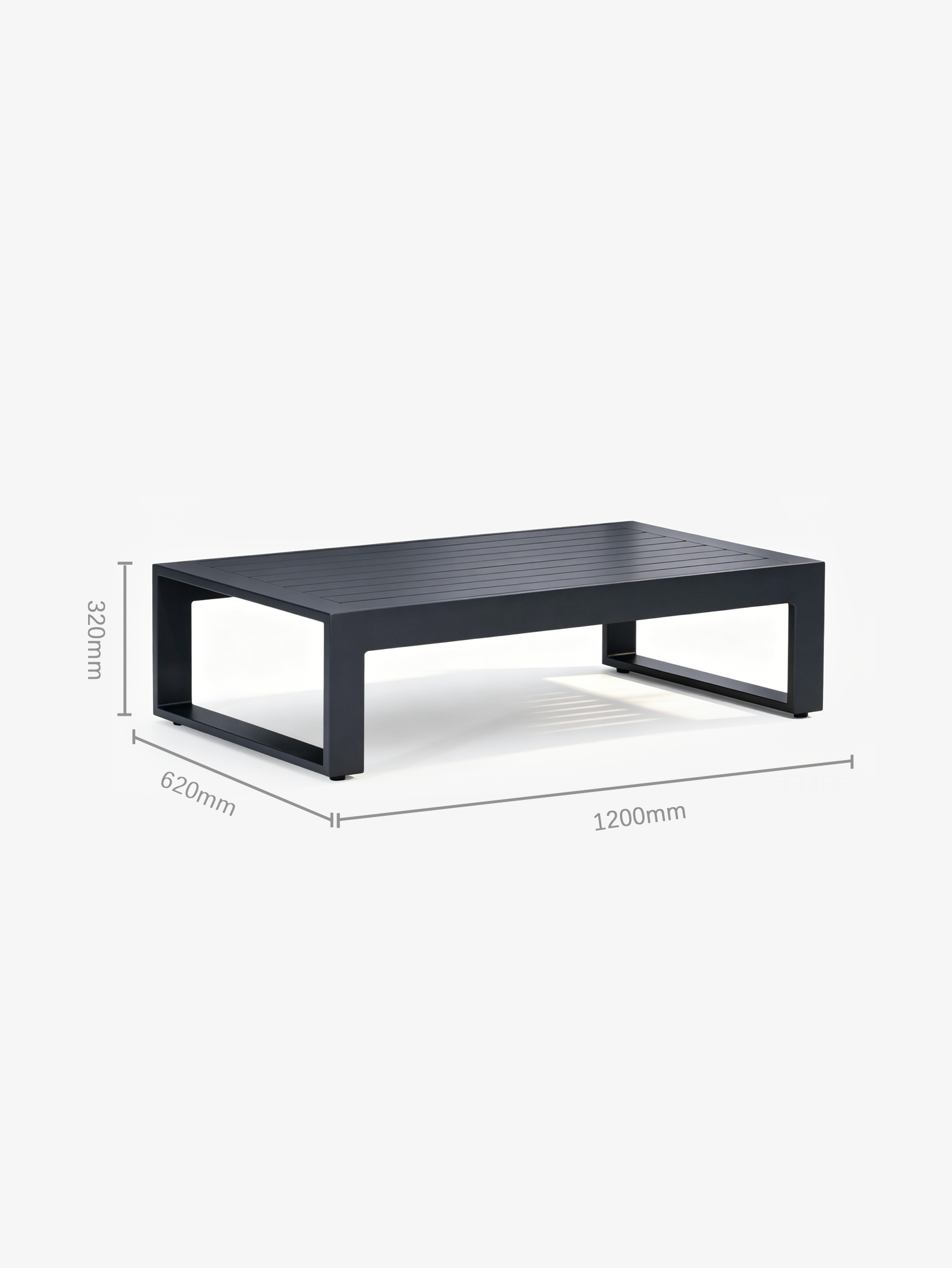 FORGE 4-Piece Outdoor Sofa Set with Coffee Table