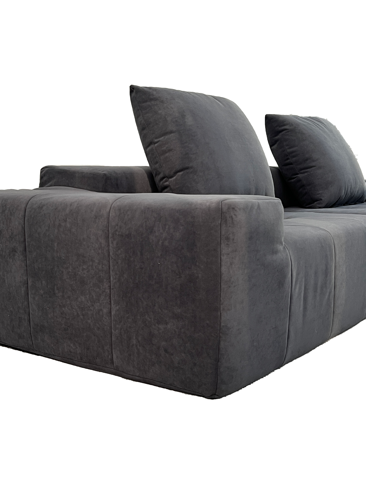 STONE 4-Seater Self-Expanding Velvet Sofa
