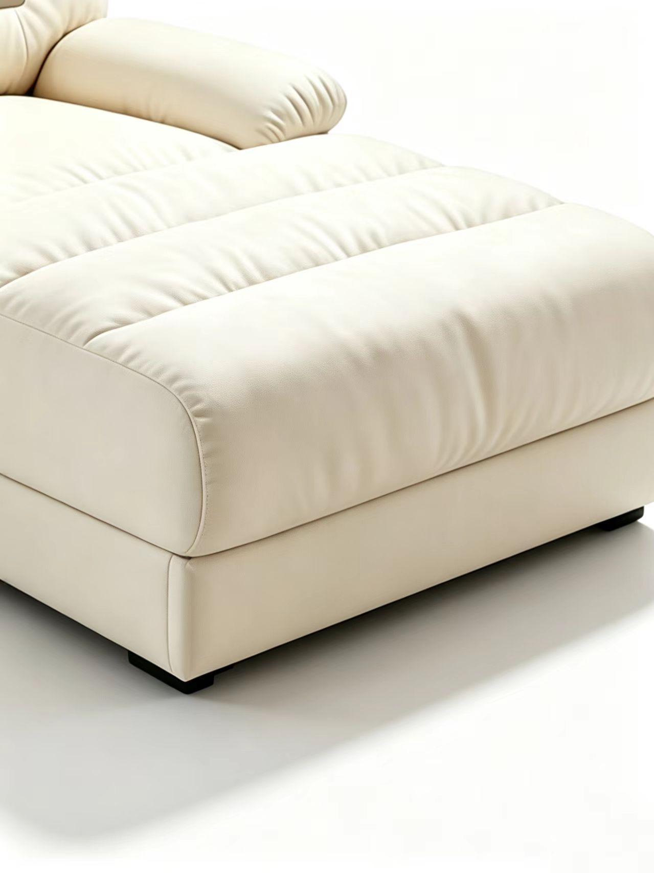 Plume Cloud-Quilted Reclining Chaise Longue