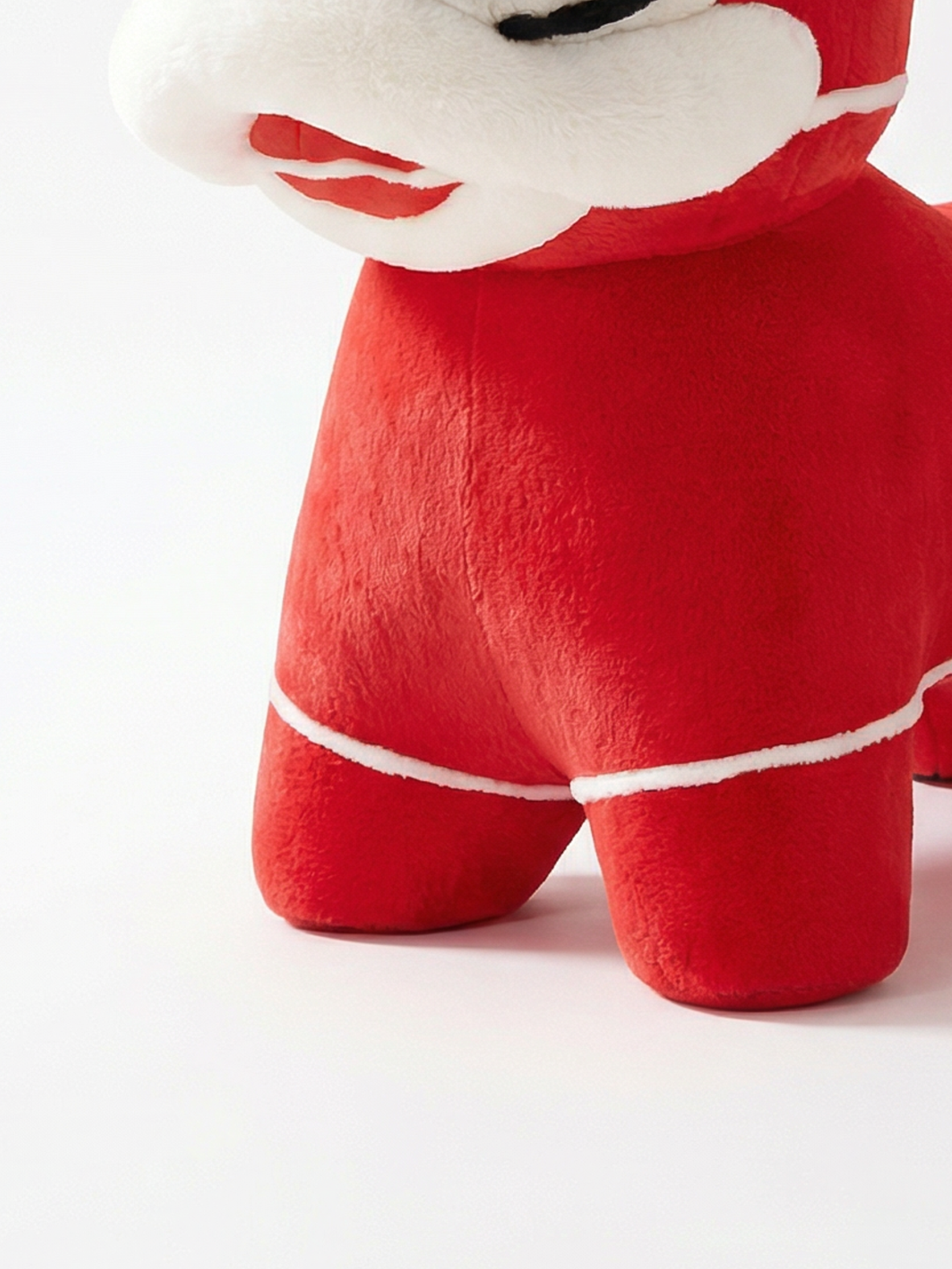 LUCKY LION Plush Ride-On Stool