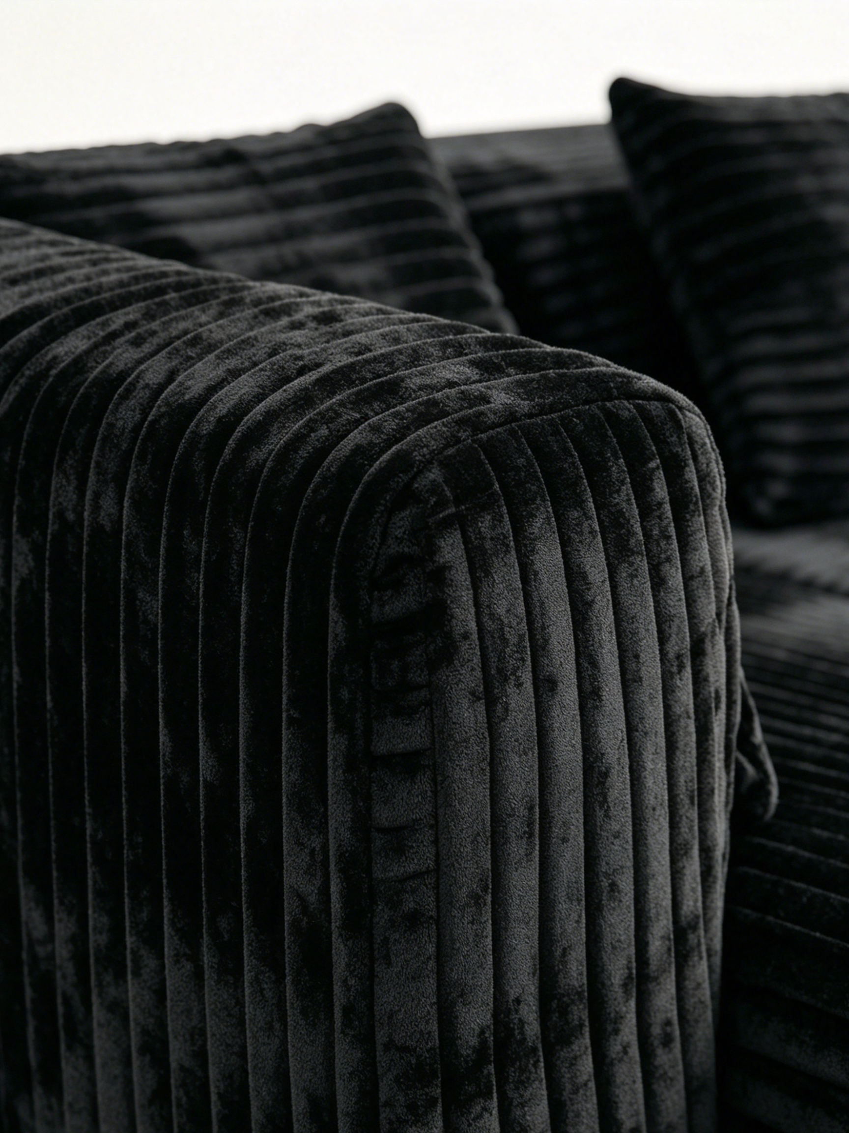 Cove Italian Contemporary Velvet Corner Sofa