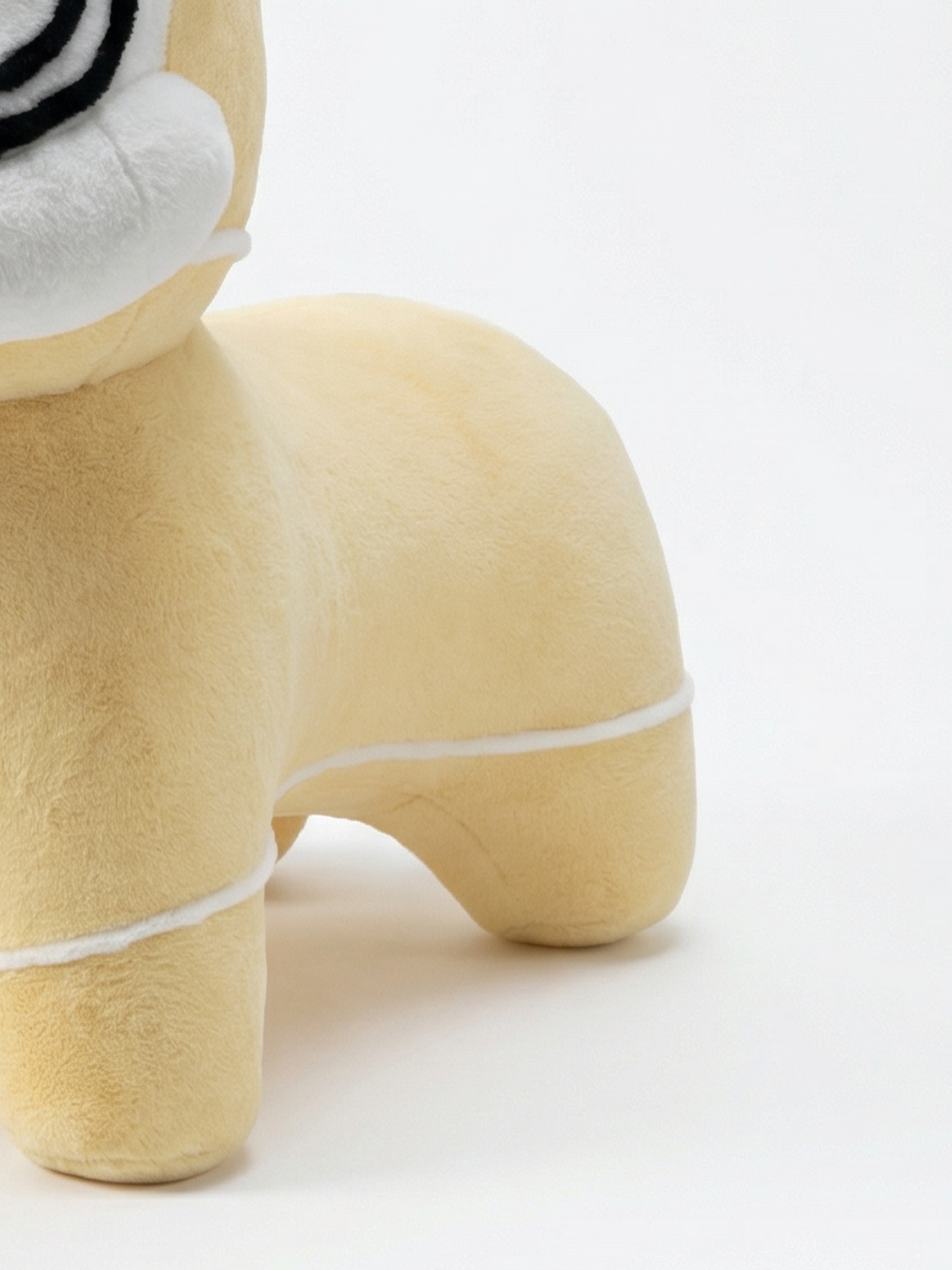 LUCKY LION Plush Ride-On Stool