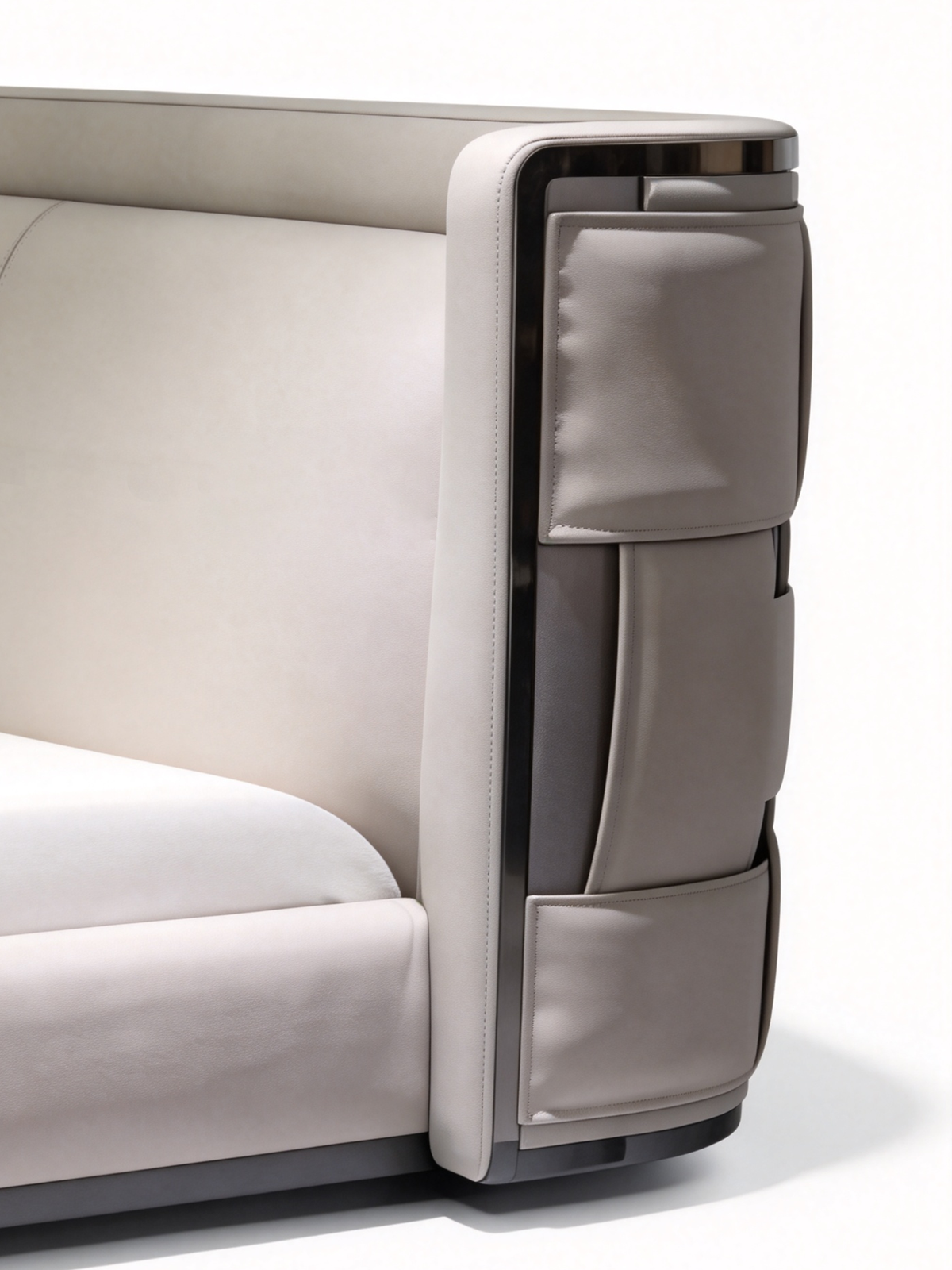 ELVAR Leather Super King Bed Frame