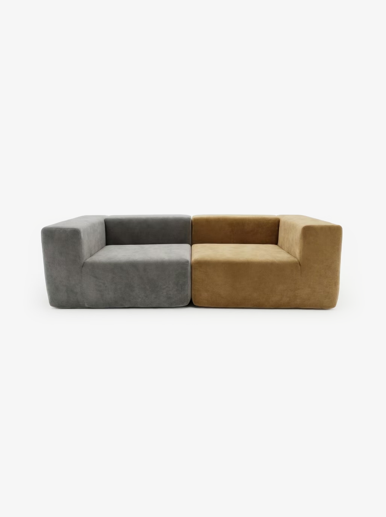 SAND & SLATE 3-Seater Duo Modular Sofa