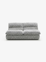 GELA Instant Bloom Grey 2-Seater Sofa