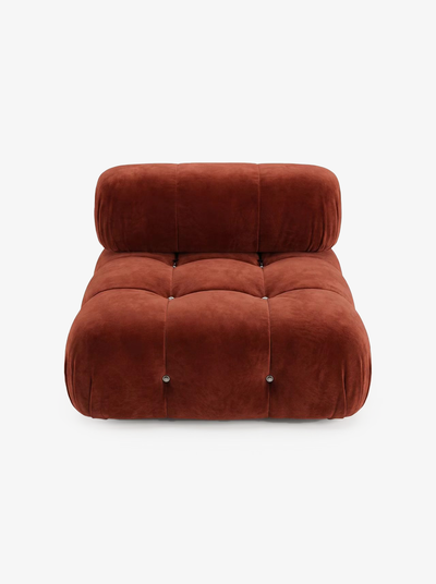 NIDO Terracotta Tufted Lounge Chair
