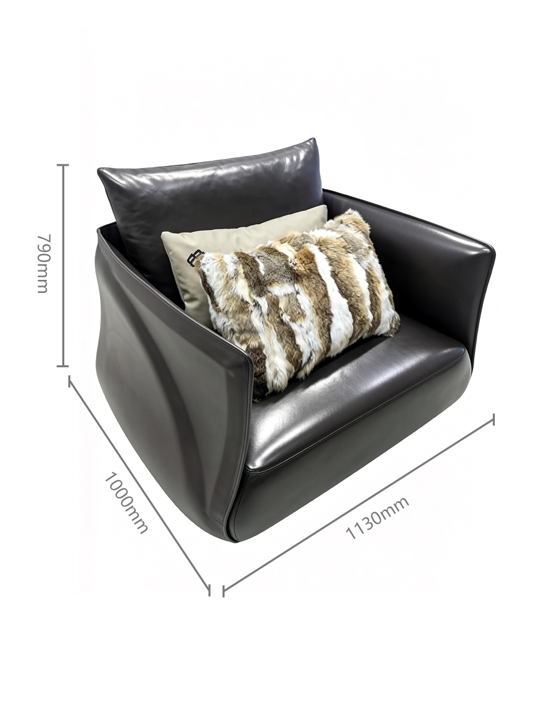VAREN Leather Lounge Chair