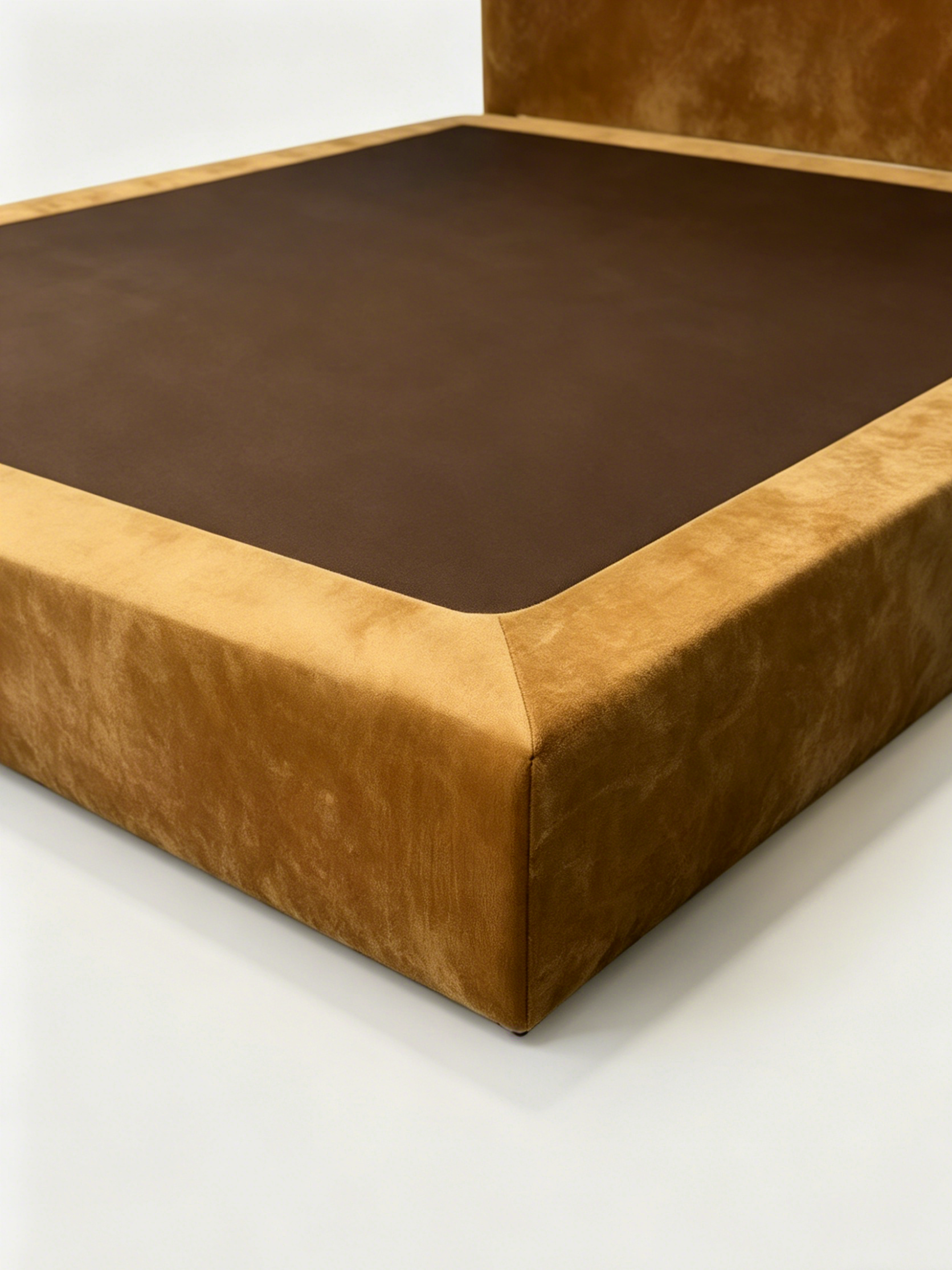 Siena King   Bed  Italian Contemporary Velvet