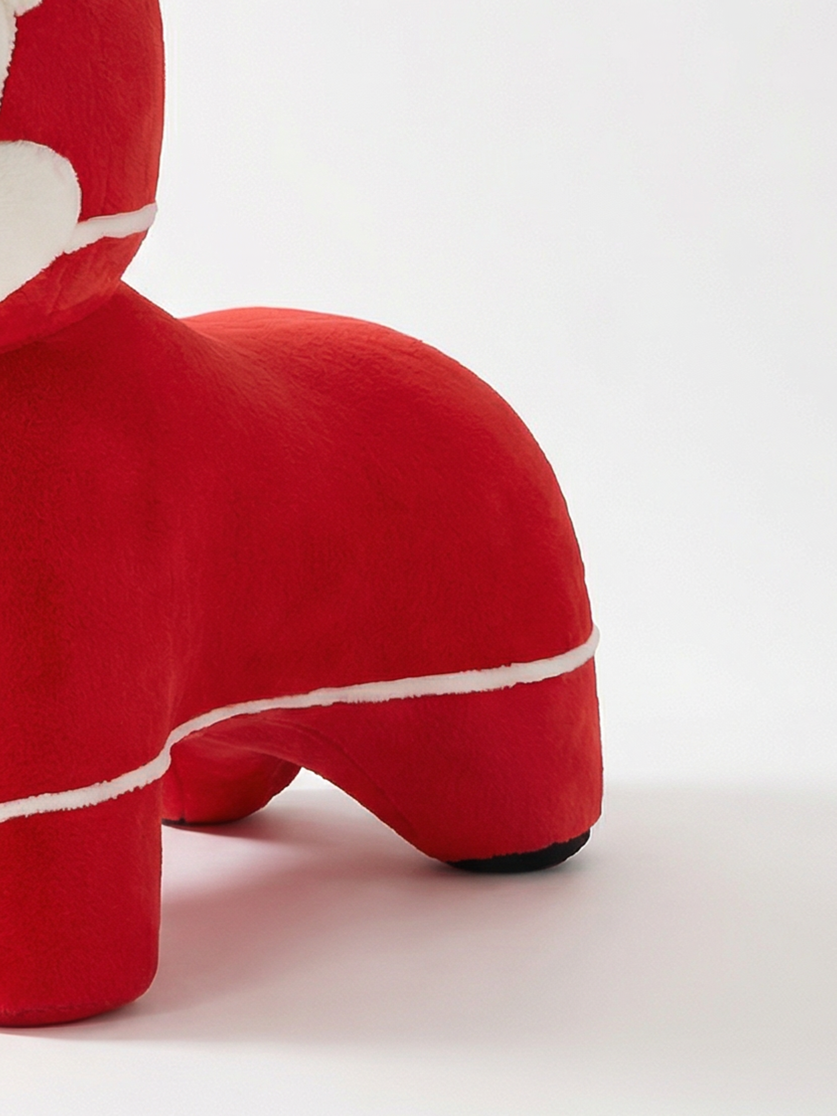 LUCKY LION Plush Ride-On Stool