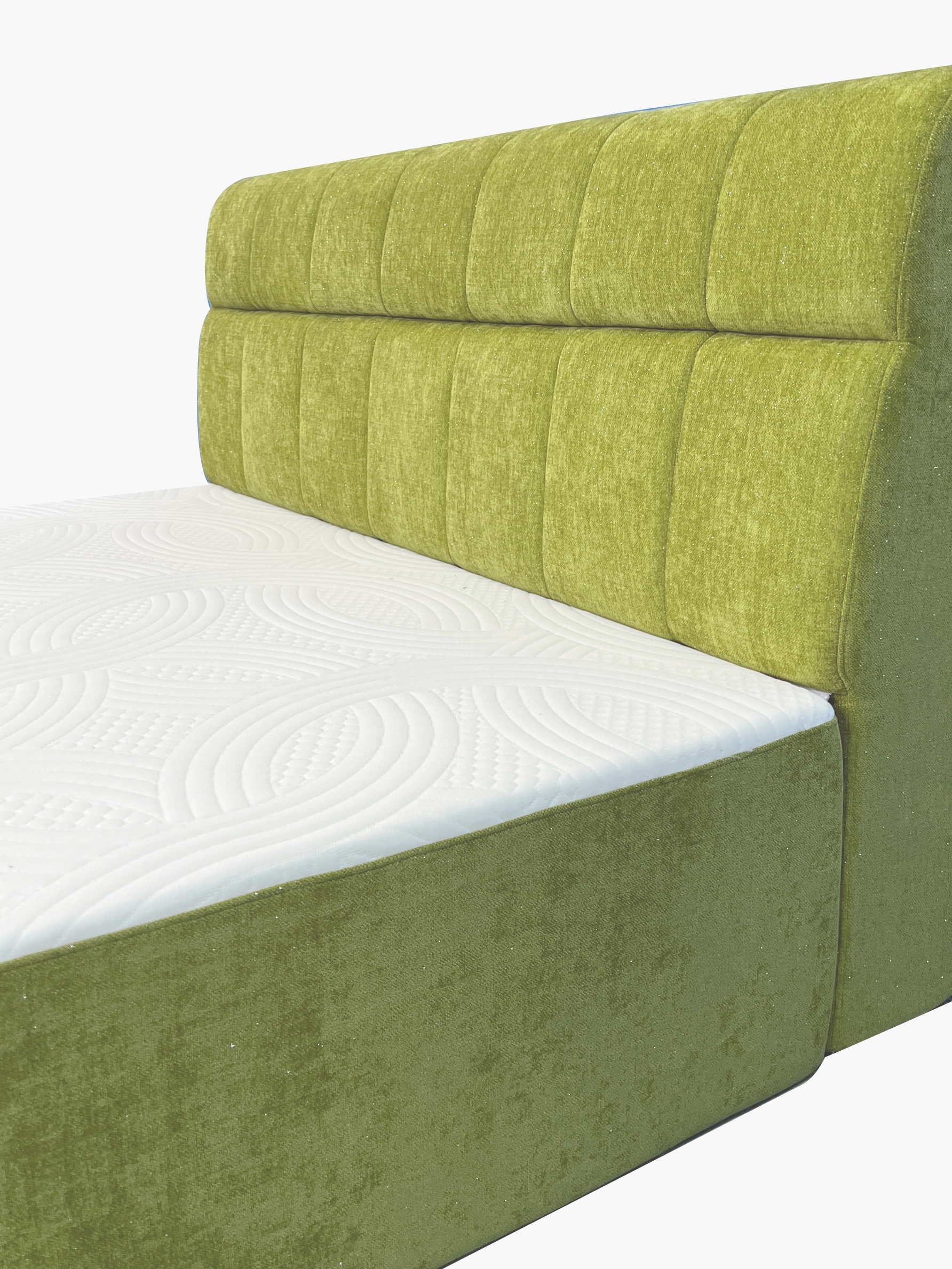 Haven King  Bed  Italian Contemporary Velvet