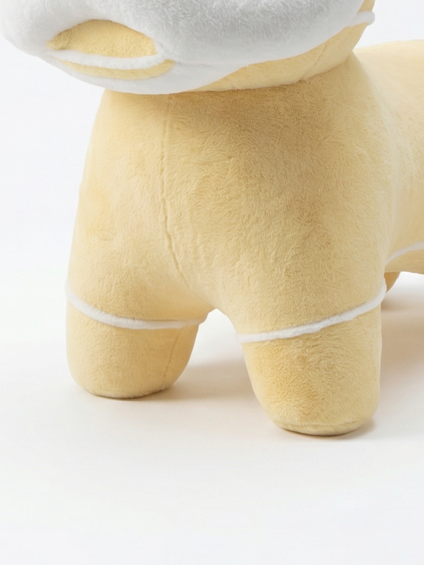 LUCKY LION Plush Ride-On Stool