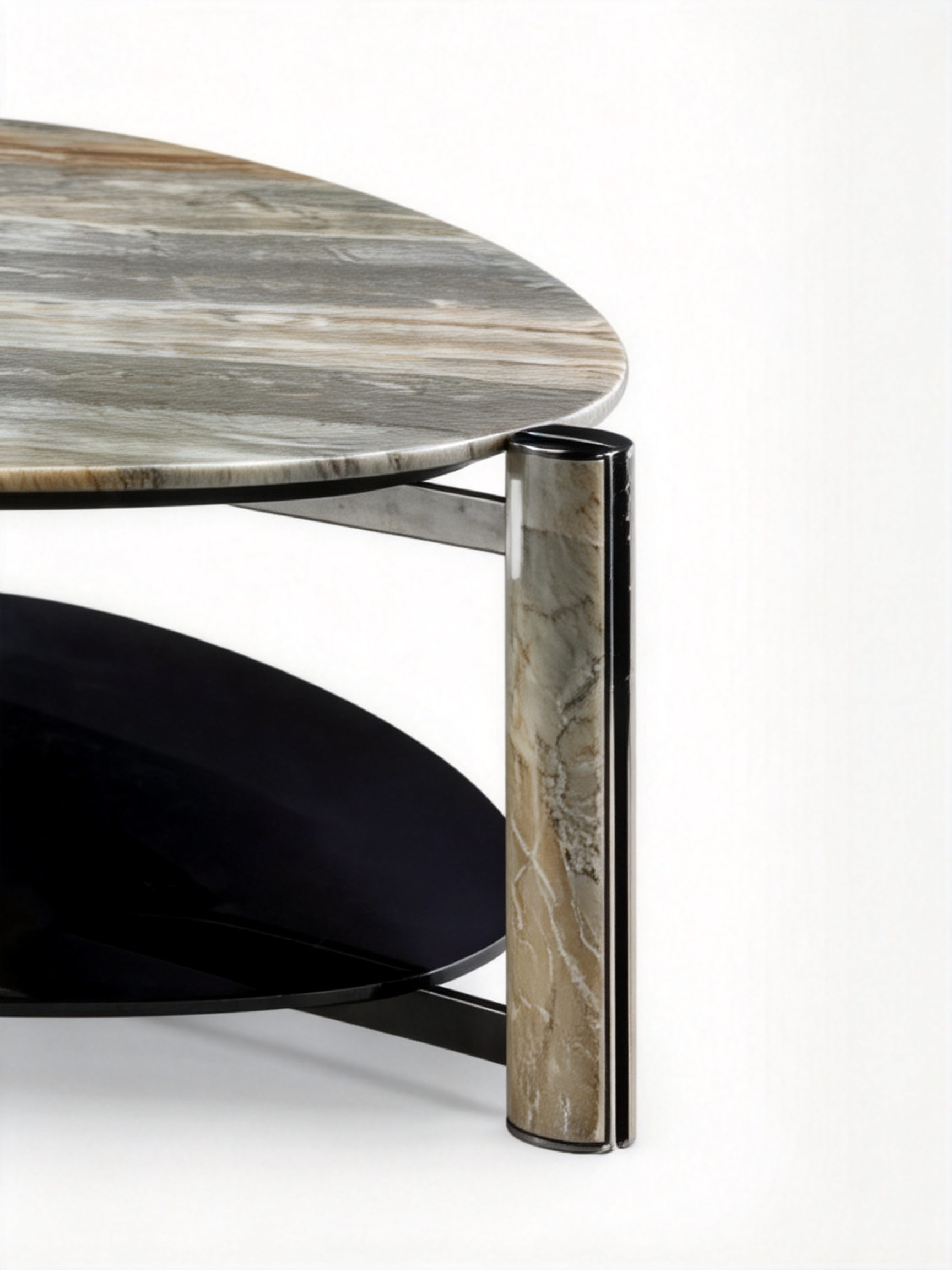 Lira Picasso Marble Arc Coffee Table