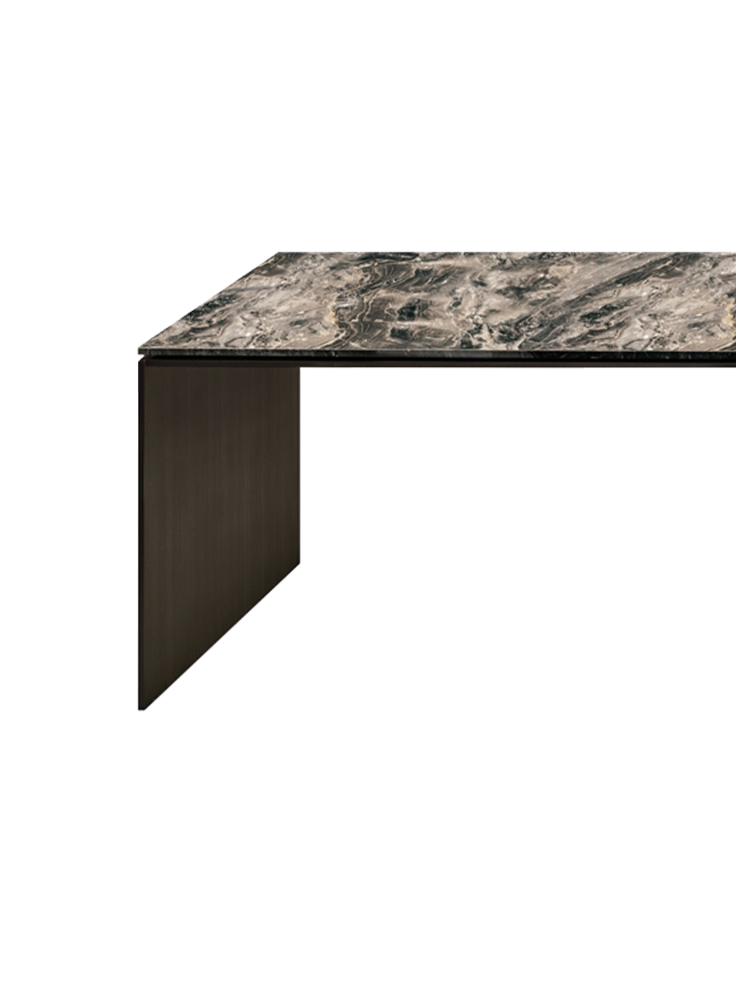 VENETO Venetian Brown Marble Dining Table
