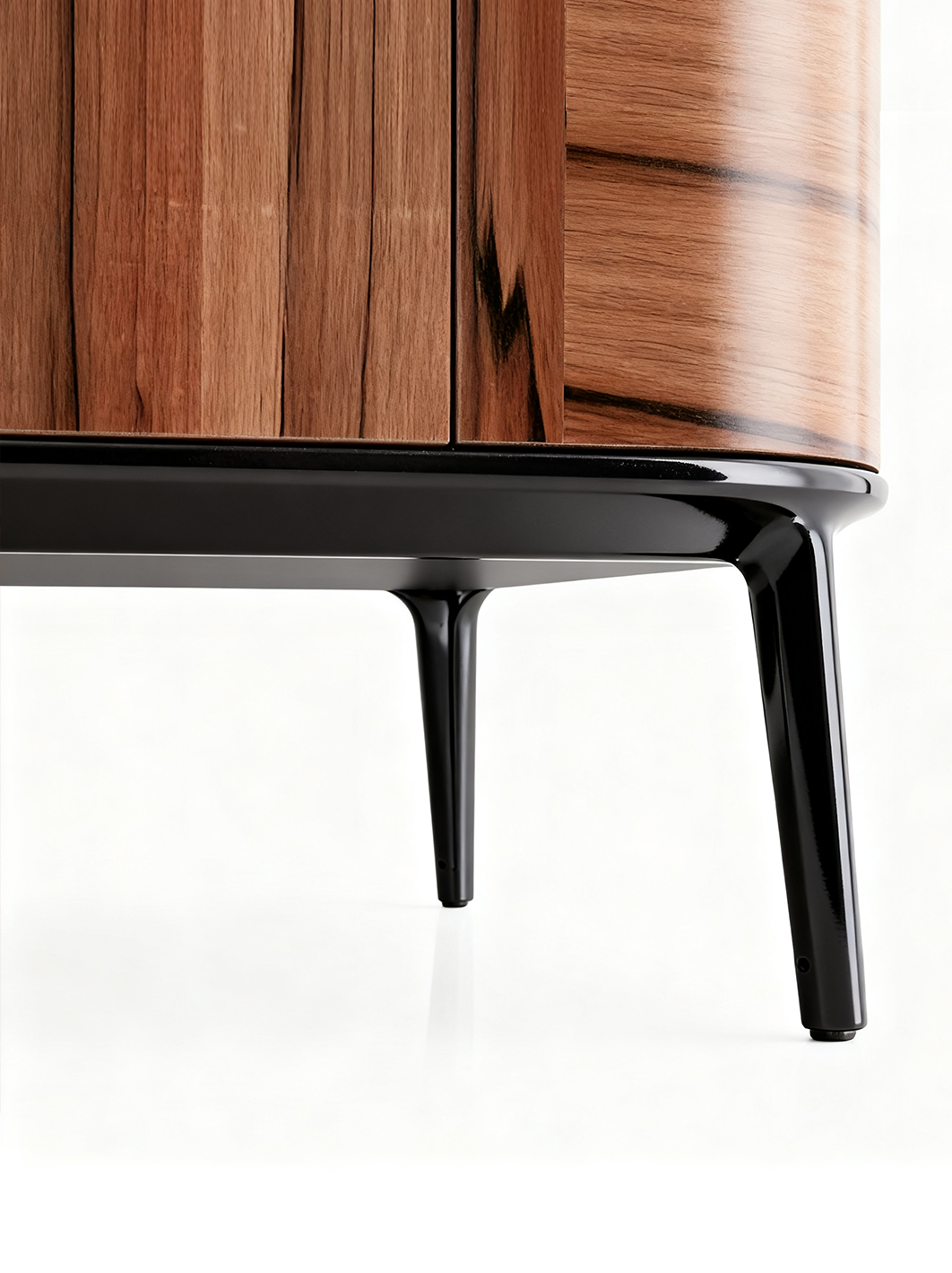 MOSA Applewood Inlay Sideboard with Rose Marble Top