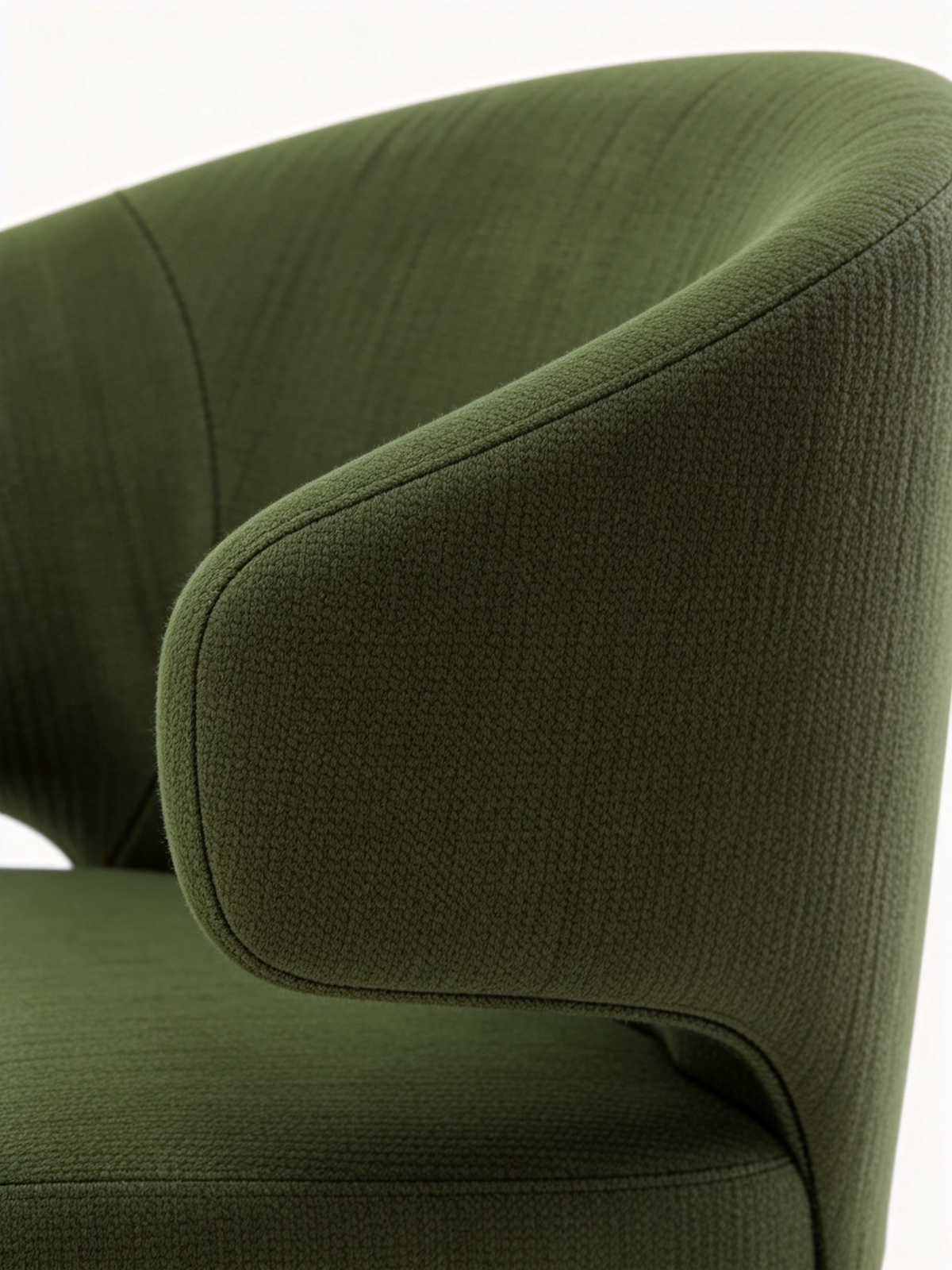 SYCAMORE Ash Wood Upholstered Dining Chair