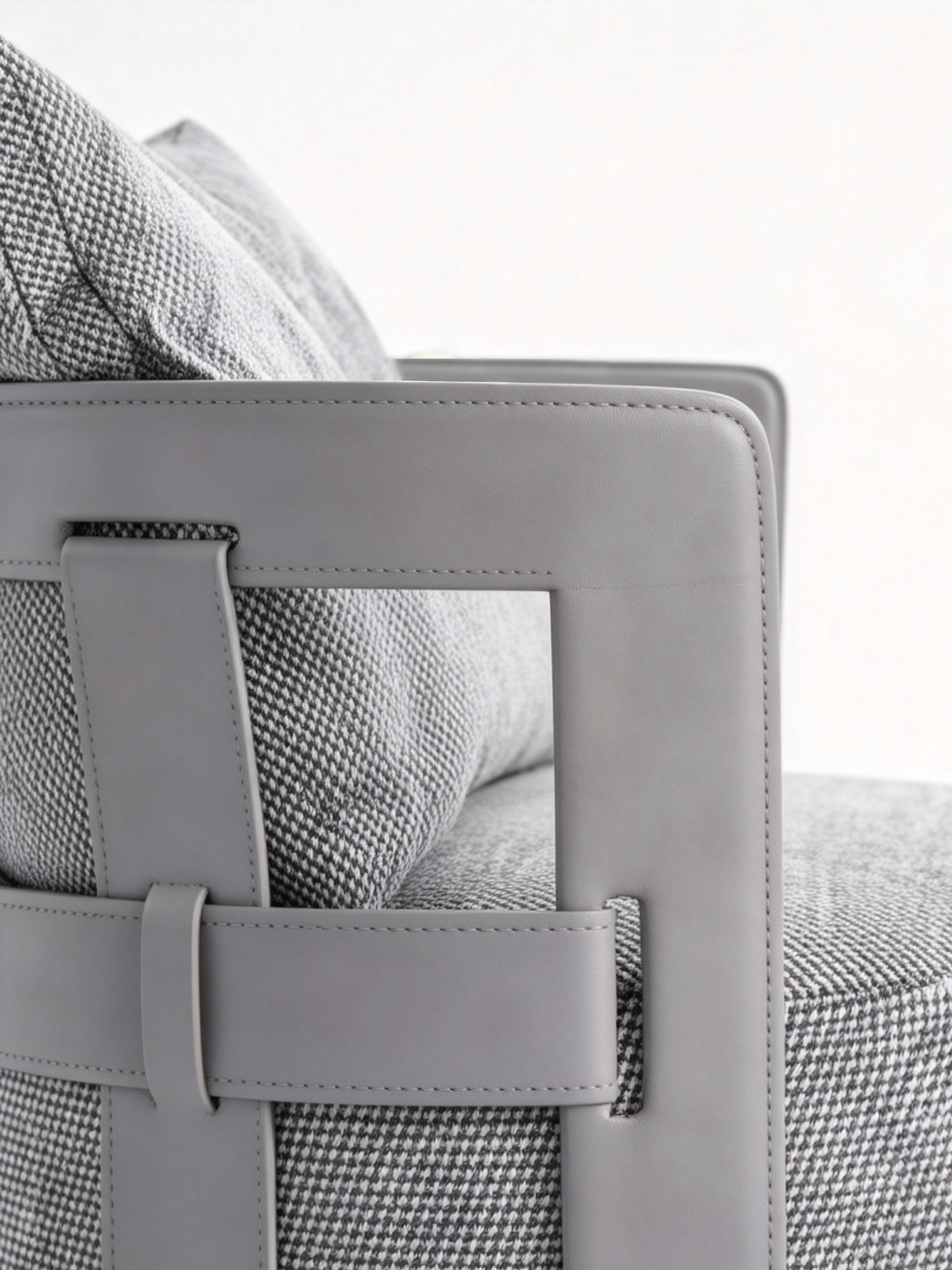 SAVONA Swivel Fabric Lounge Chair