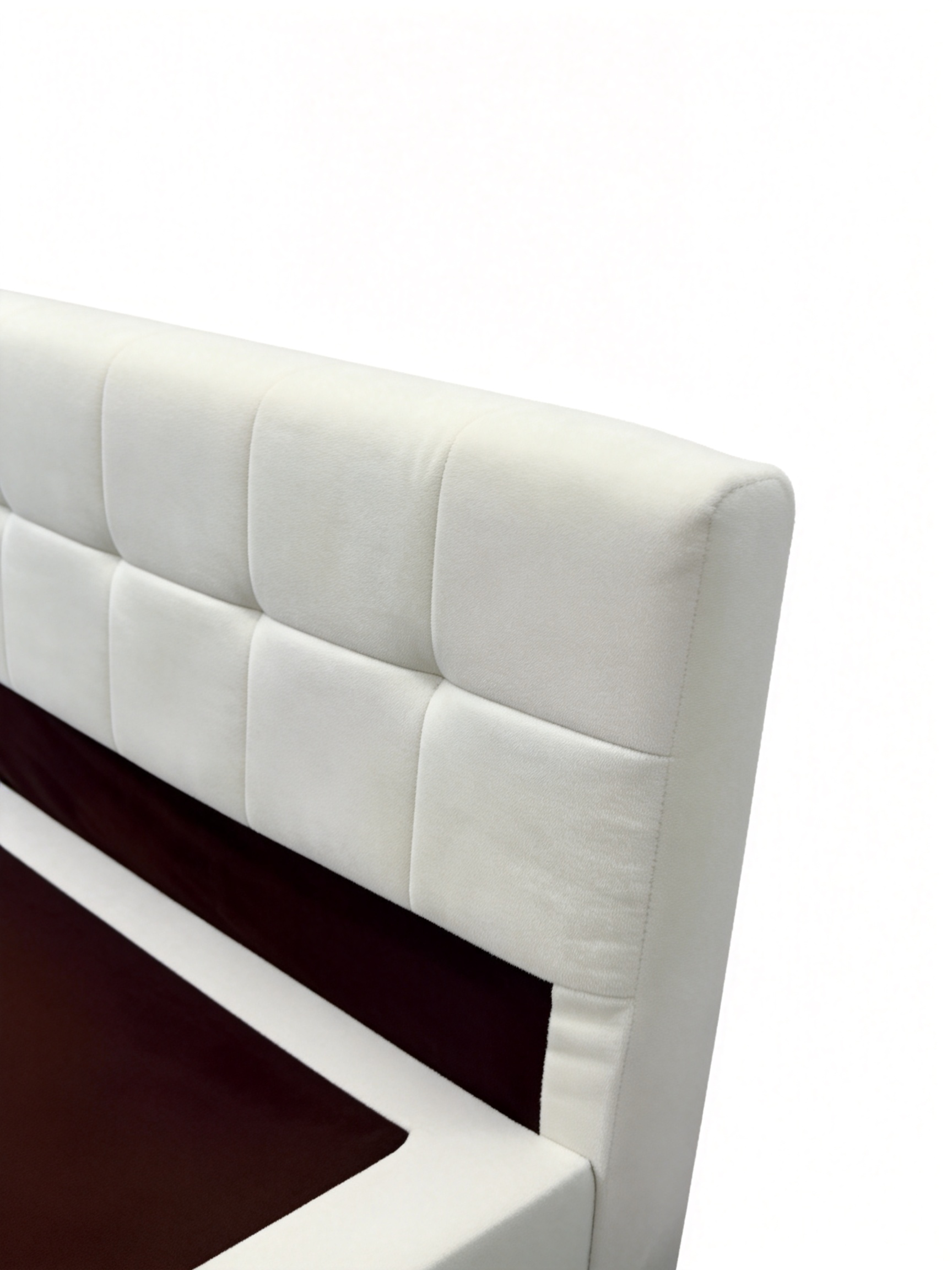 Linen Super King Bed Italian Contemporary Velvet