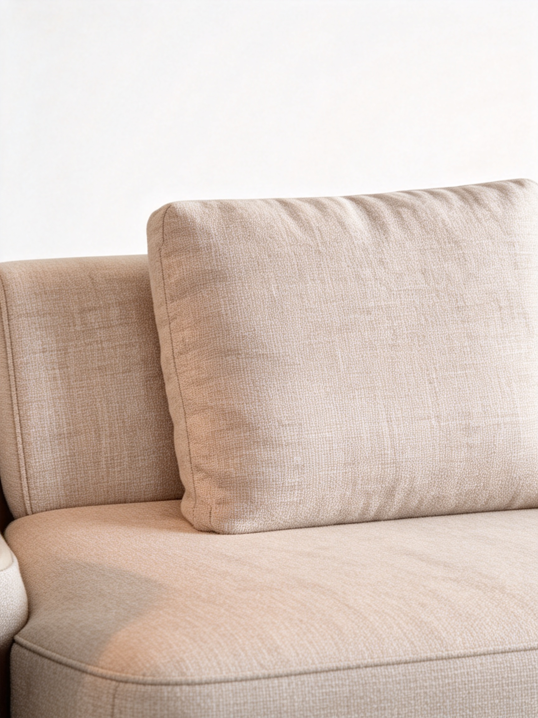 AVERA Chaise Sectional Sofa with Marble Armrest Table