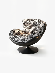 ORLA 360° Swivel Eggshell Lounge Chair