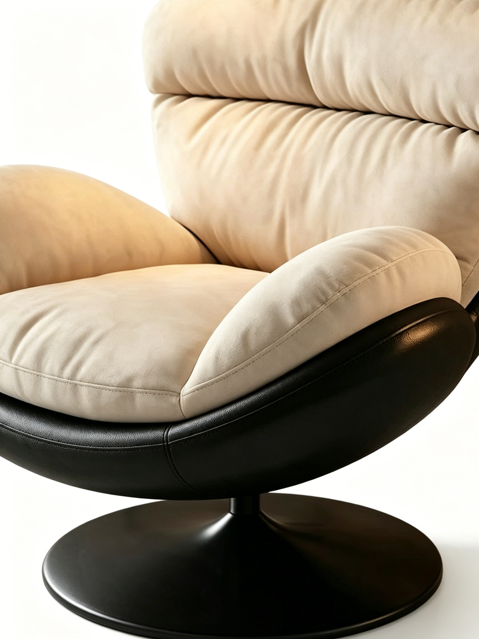 ORLA 360° Swivel Eggshell Lounge Chair