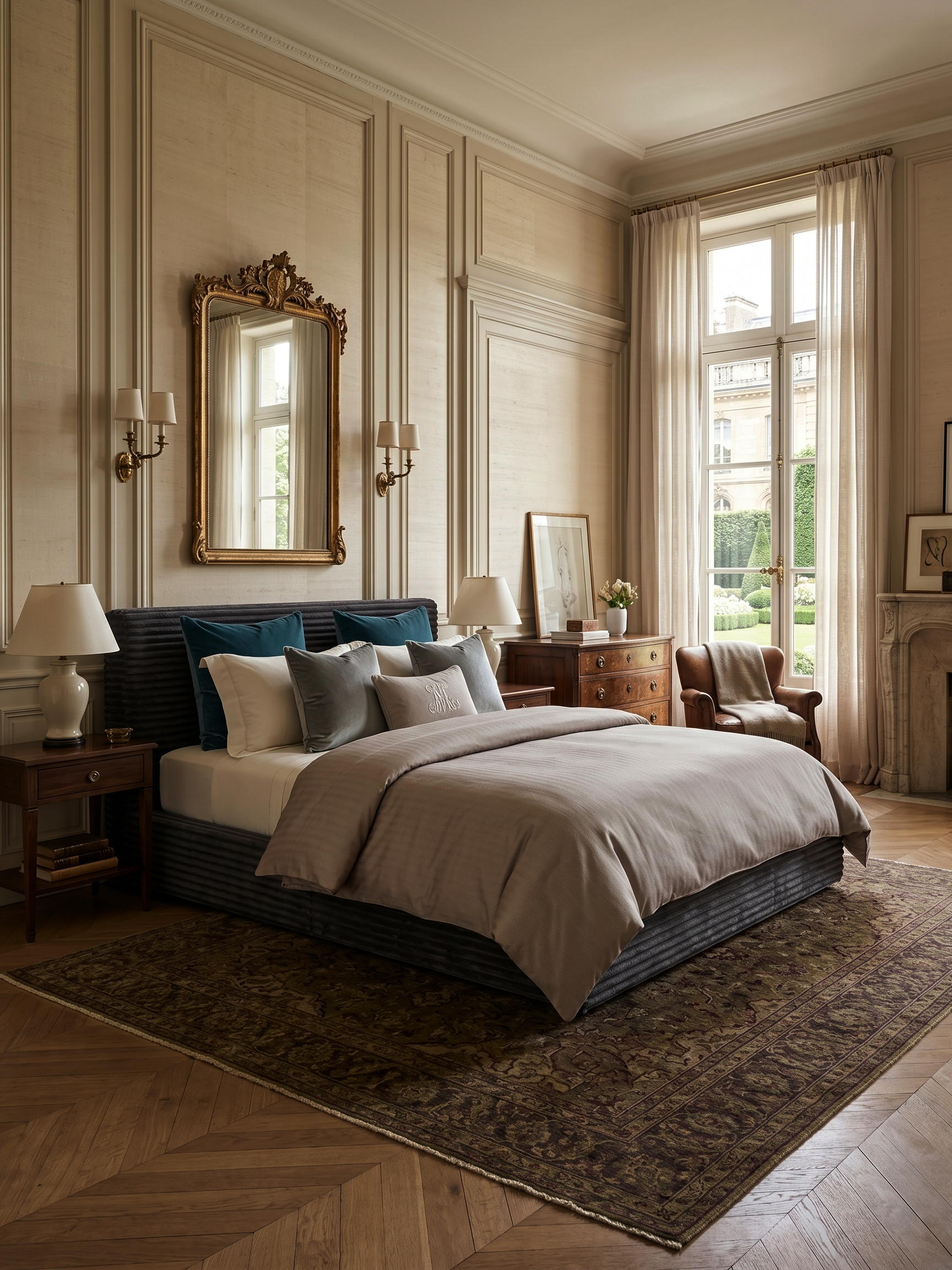 Cenere Double Bed