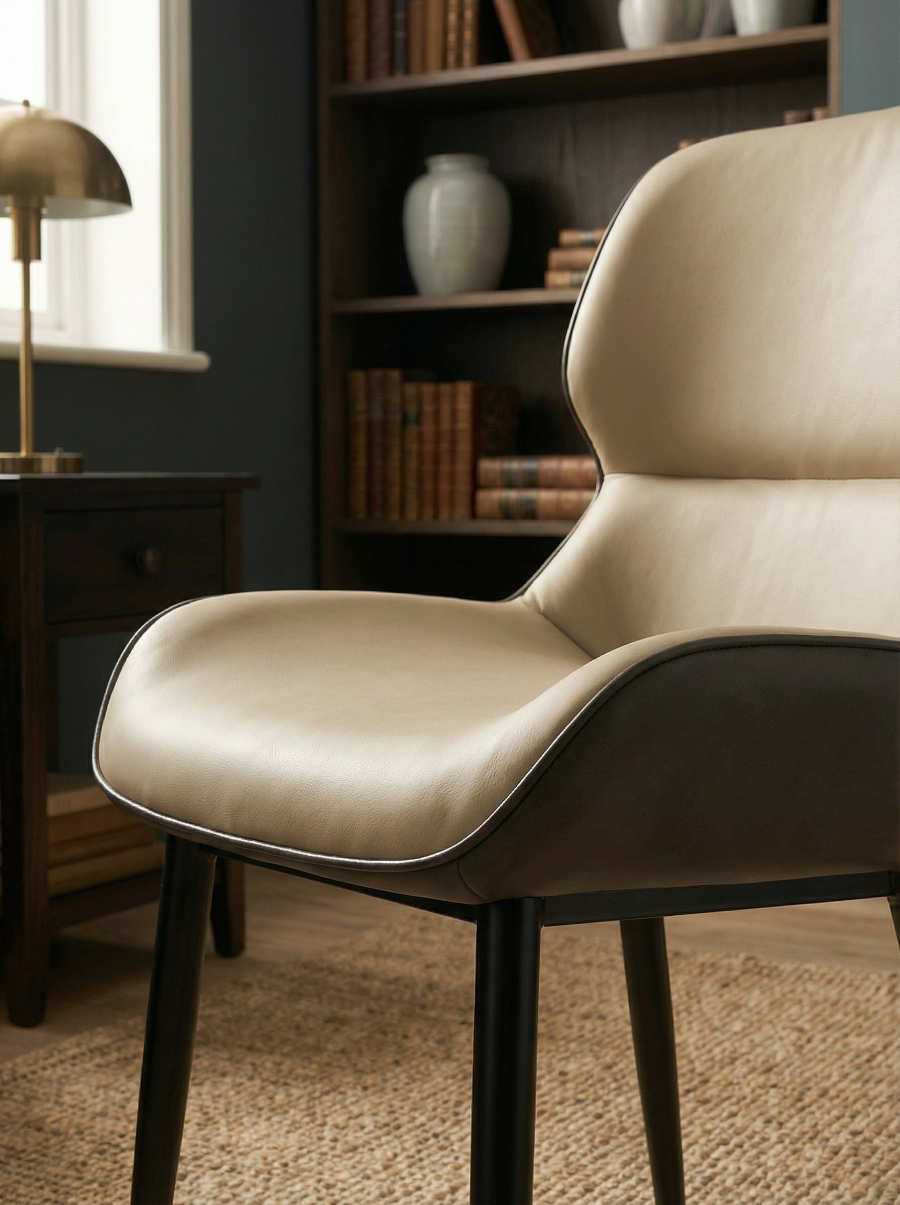 SIENA Two-Tone Upholstered Dining Chair
