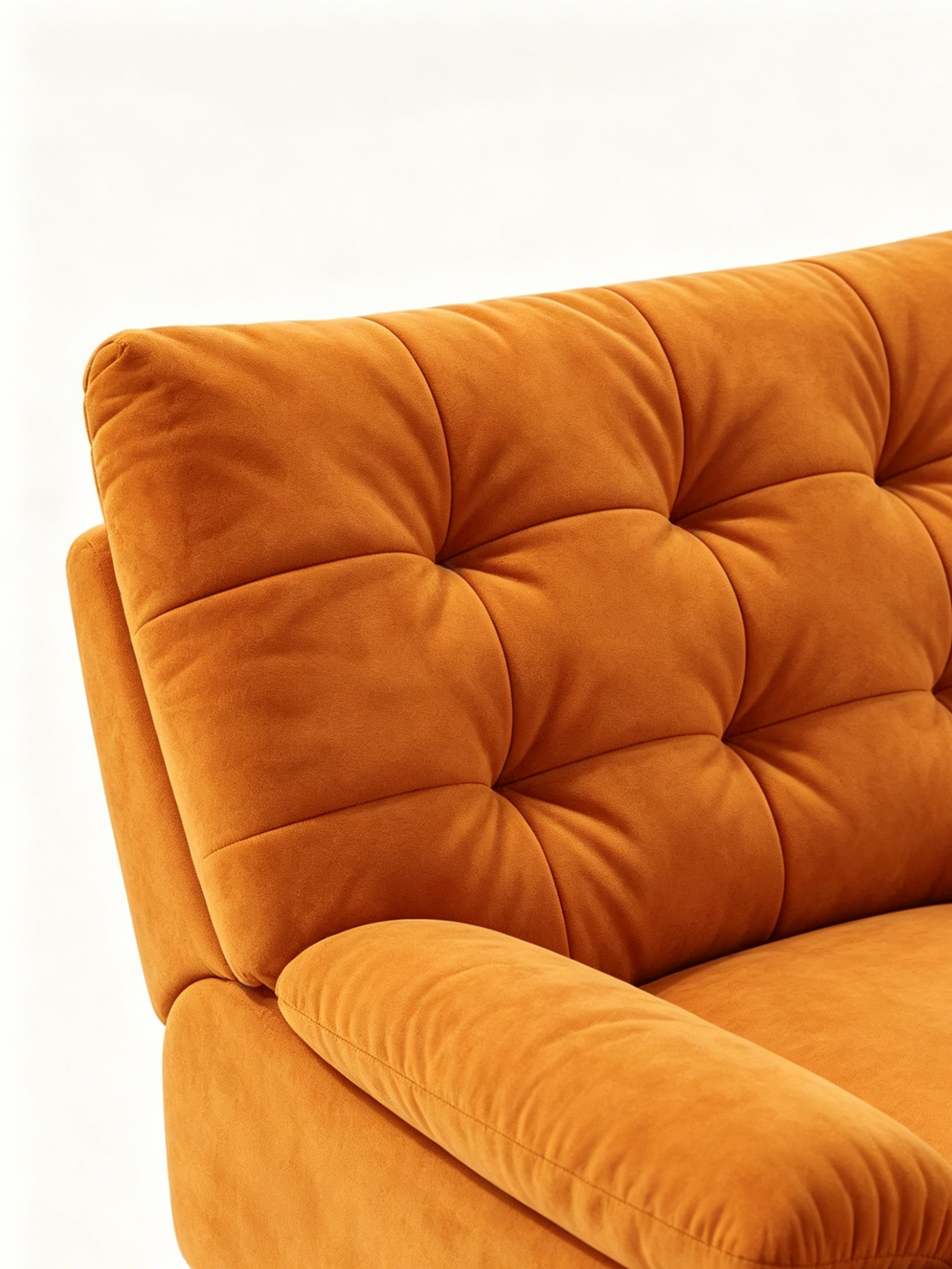 Plume Cloud-Quilted Reclining Chaise Longue