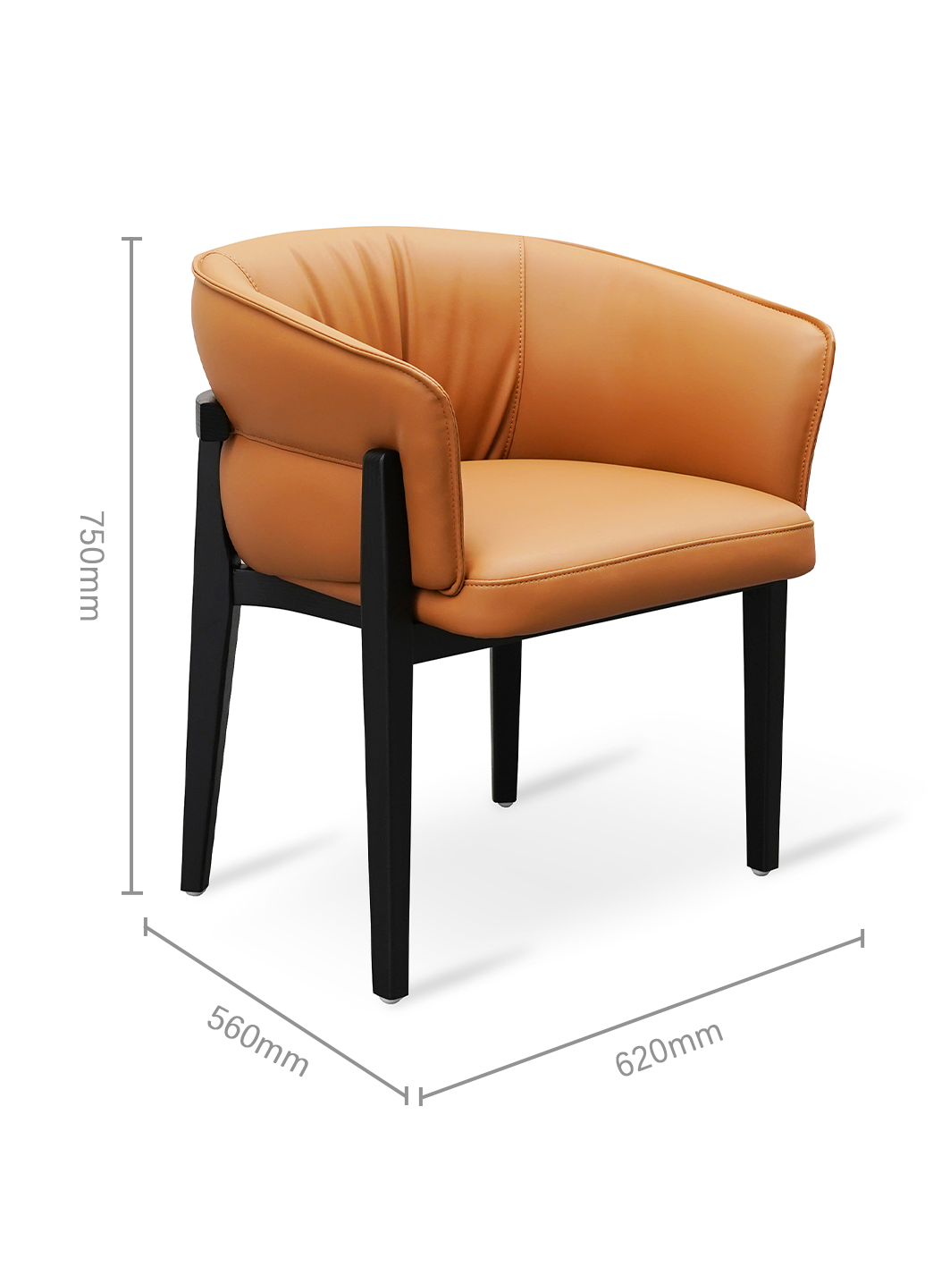 COVE Solid Ash Dining Armchair