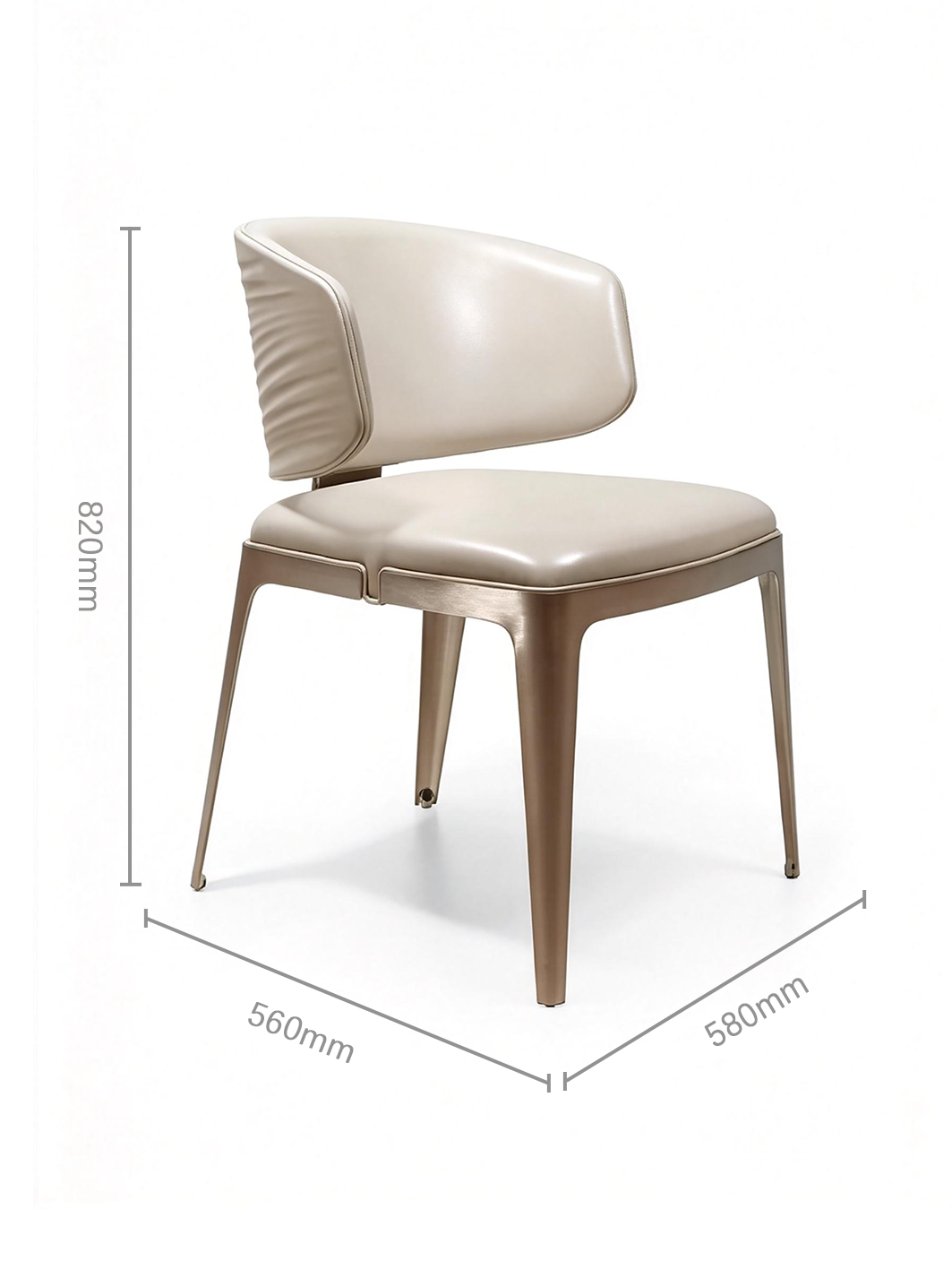 MILANO Vegan Leather Dining Chair