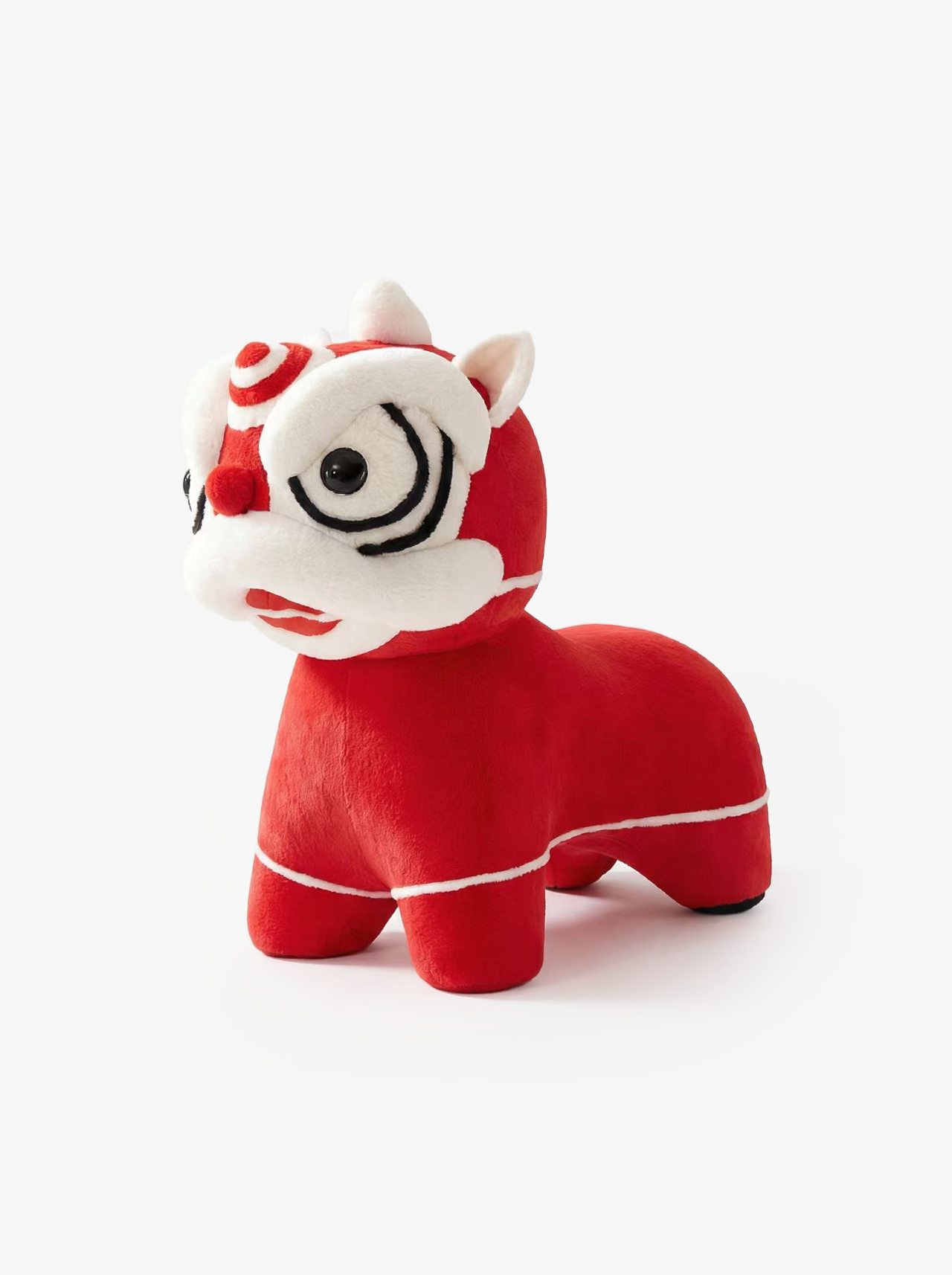 LUCKY LION Plush Ride-On Stool