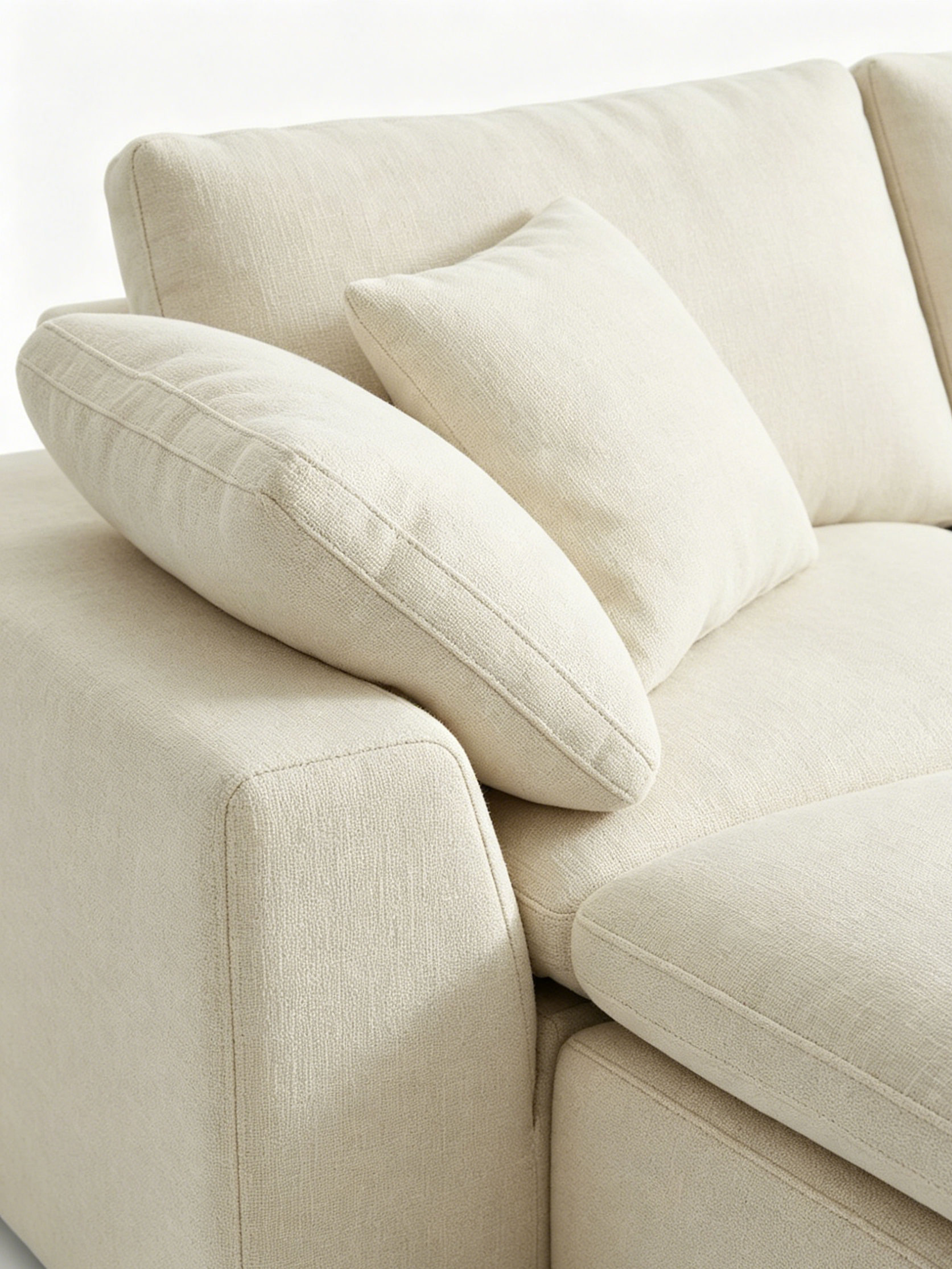 LEENE 4-Seater Modular Sofa with Ottoman