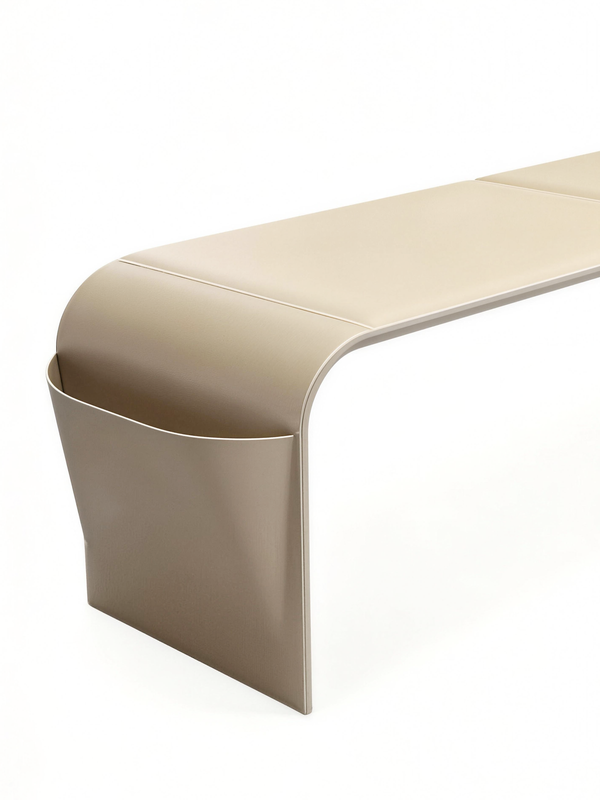 ARC Saddle Leather End-of-Bed Bench