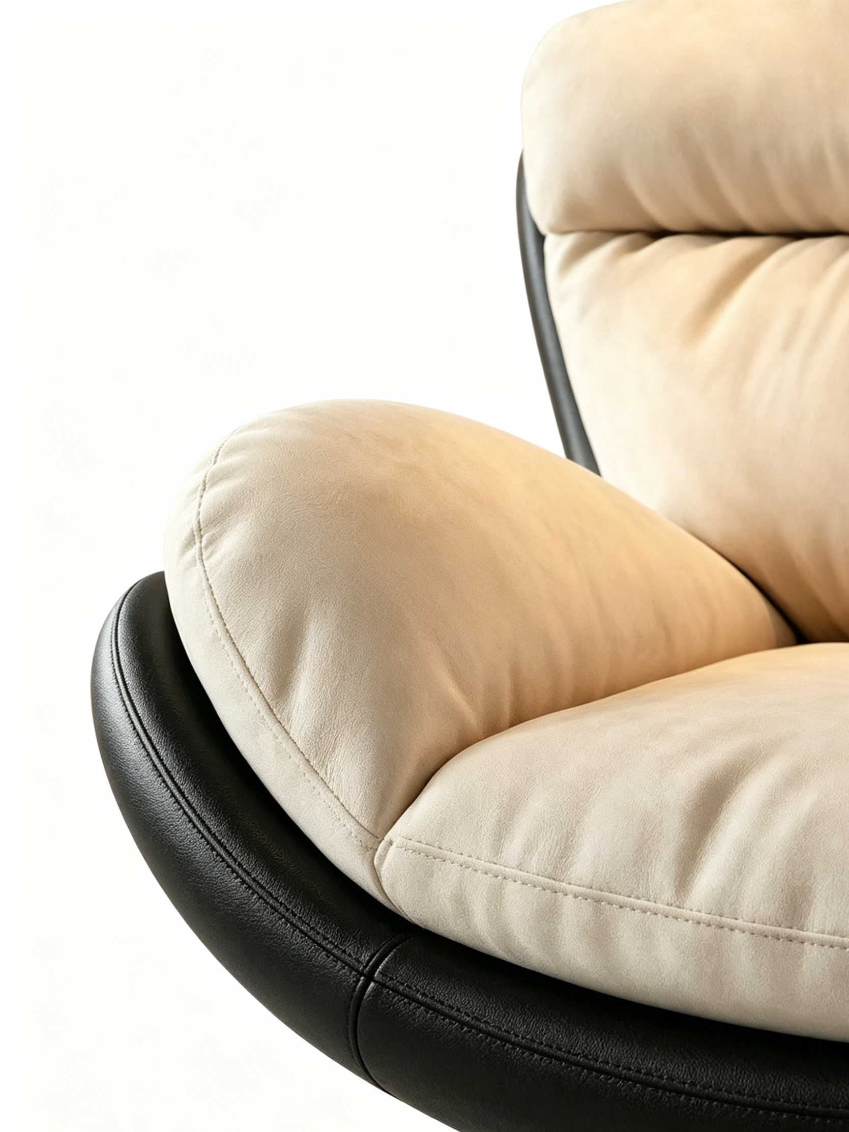 ORLA 360° Swivel Eggshell Lounge Chair