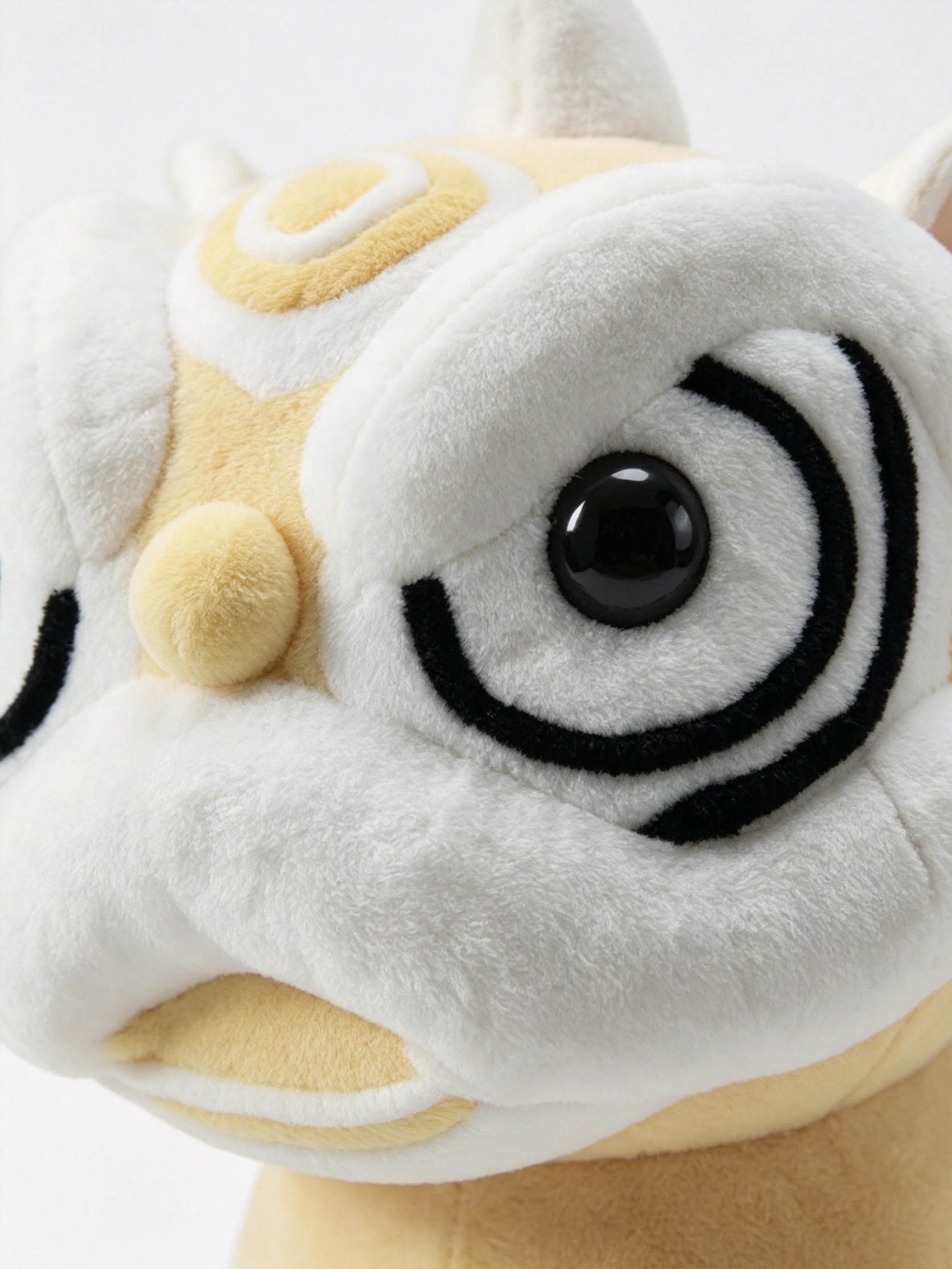 LUCKY LION Plush Ride-On Stool