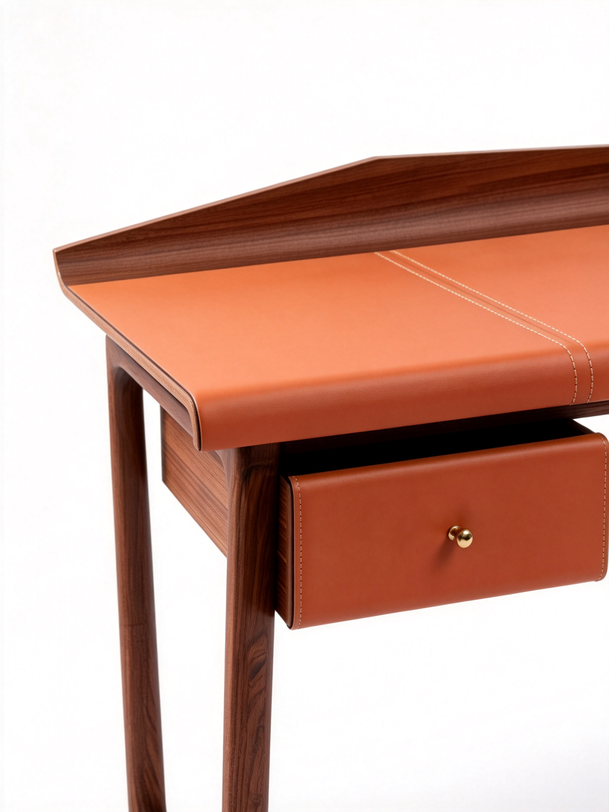 SIENA Saddle Leather Writing Desk & Dressing Table