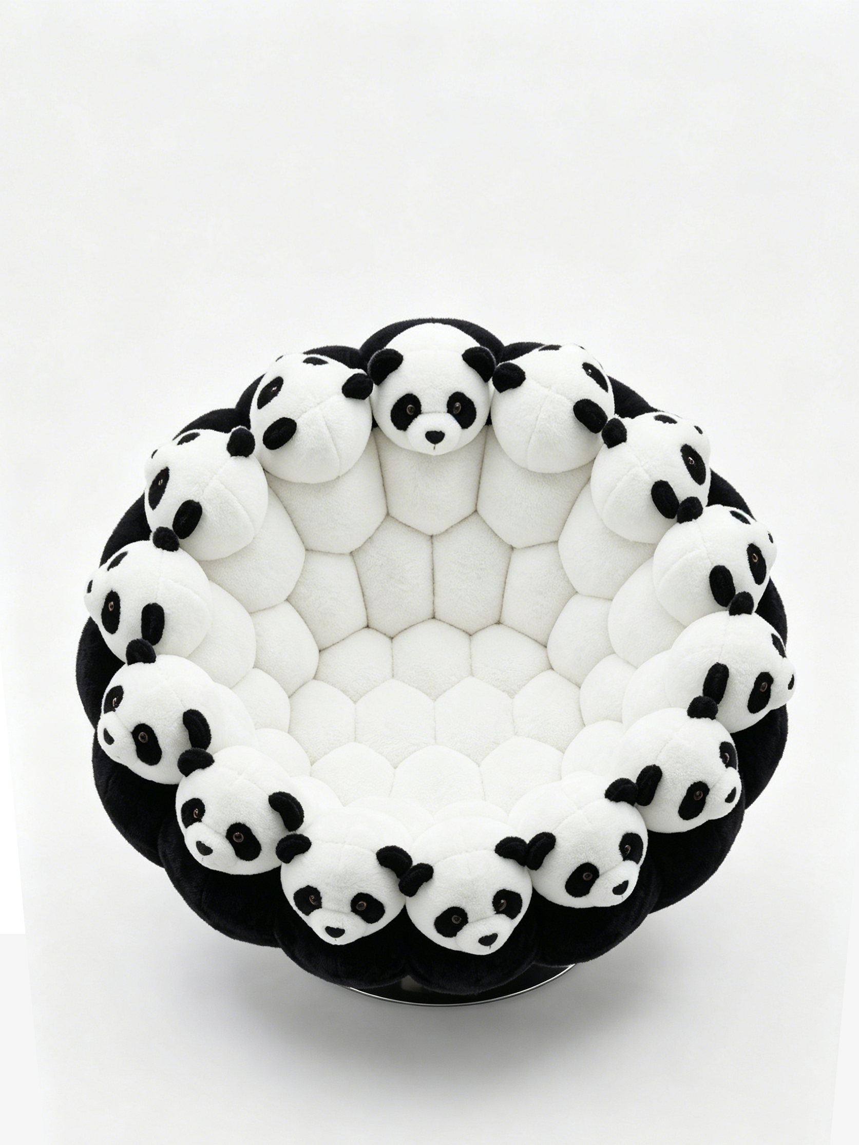 PANDA Collector's Swivel Lounge Chair