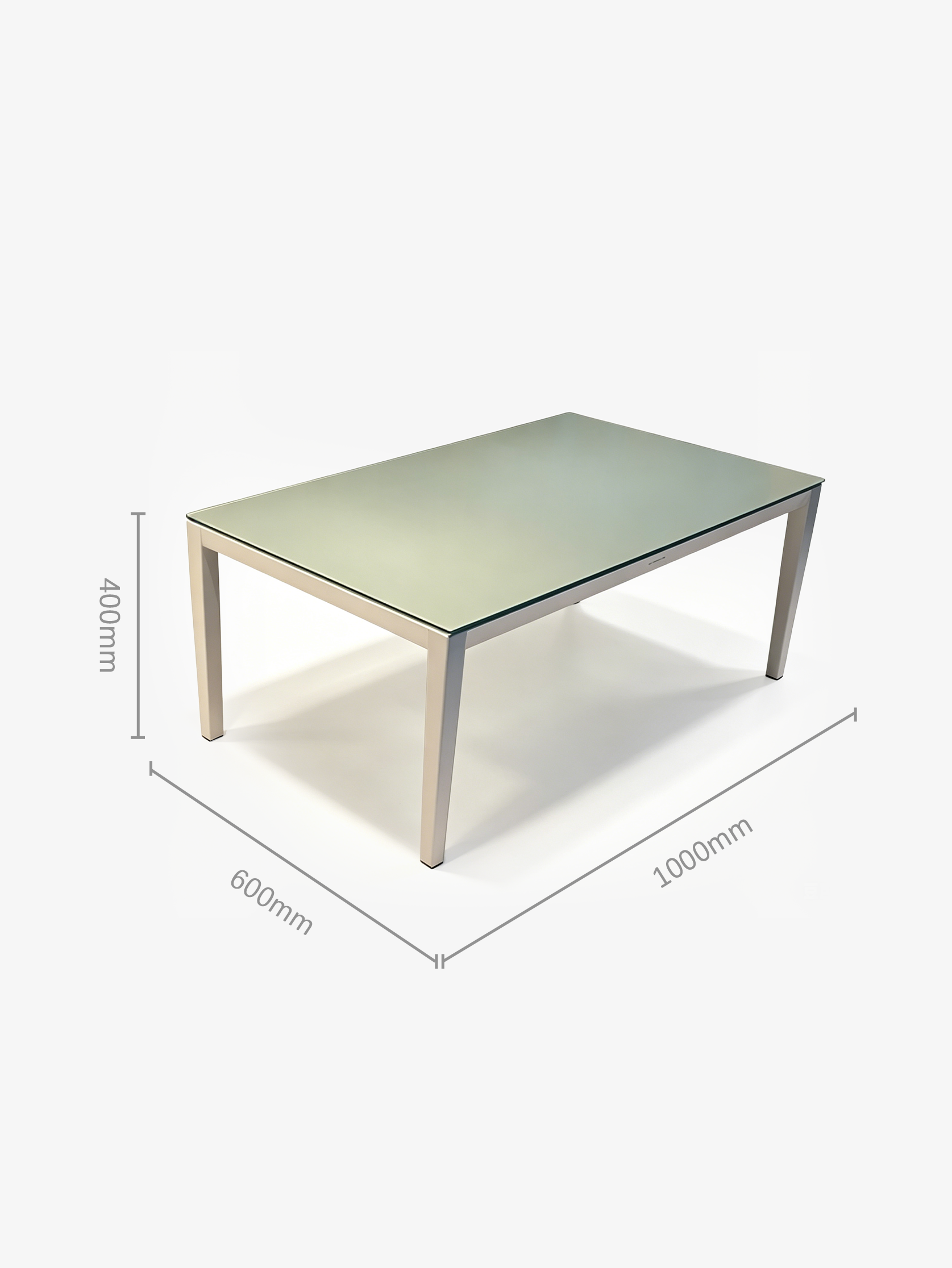 AERO Outdoor Sofa Set with Glass Coffee Table