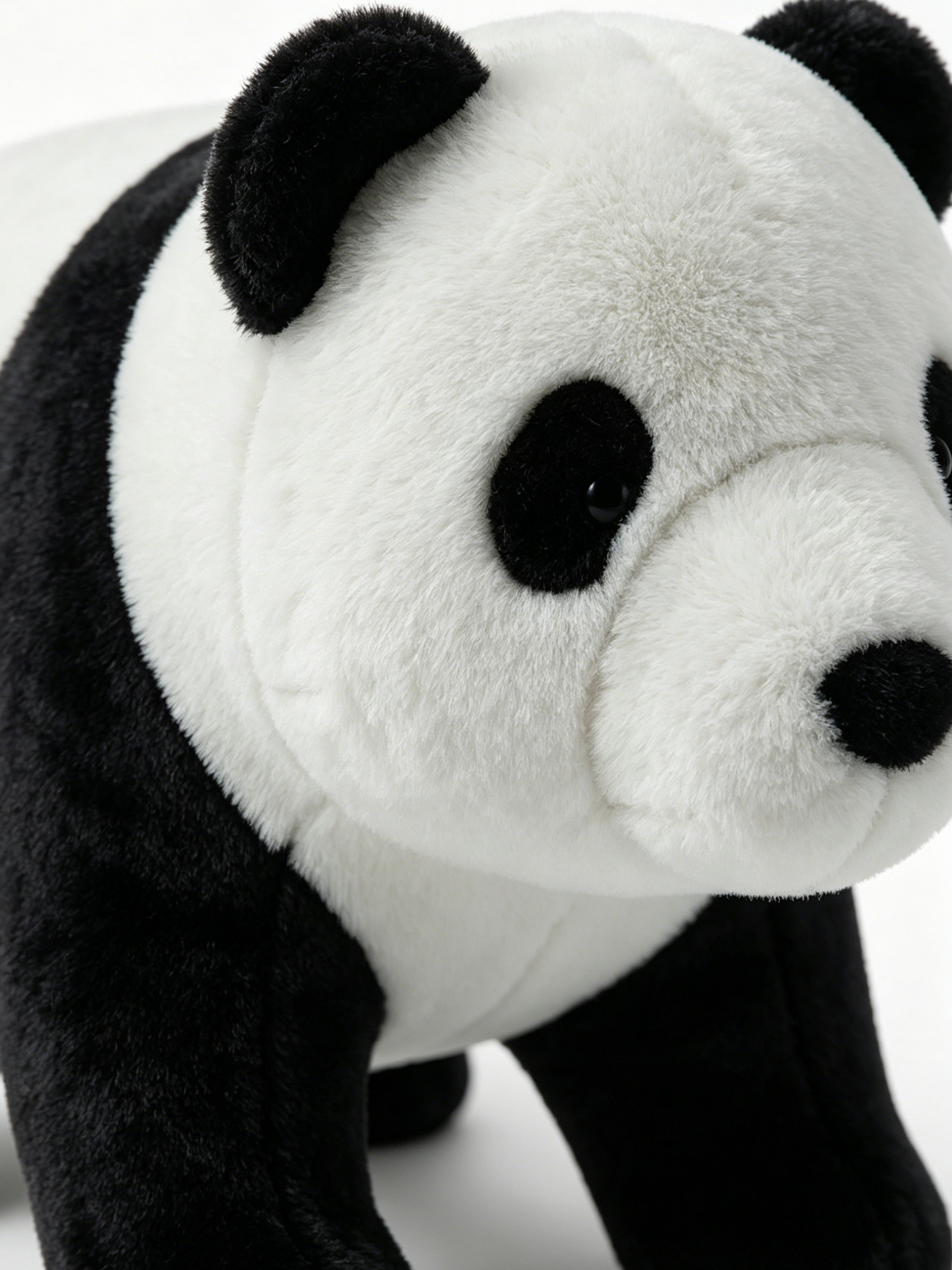 PANDA Plush Ride-On Stool