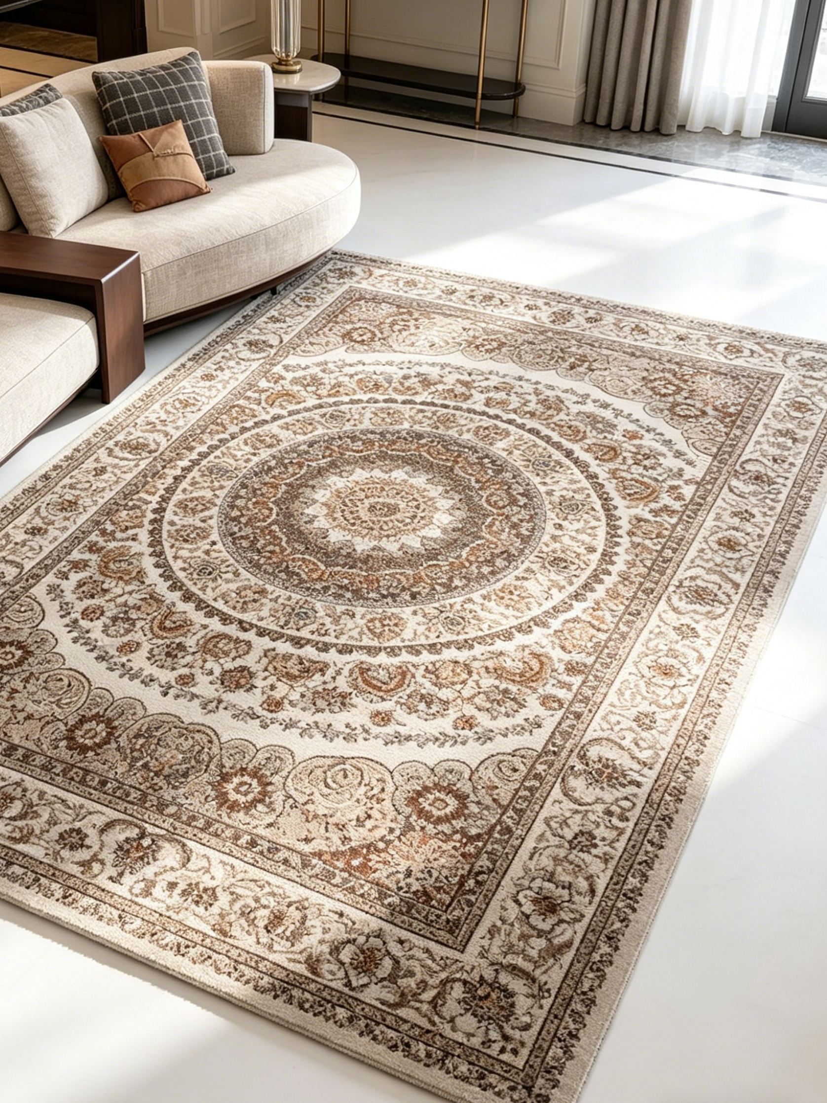 Ornamental Medallion Rug 200 x 290cm